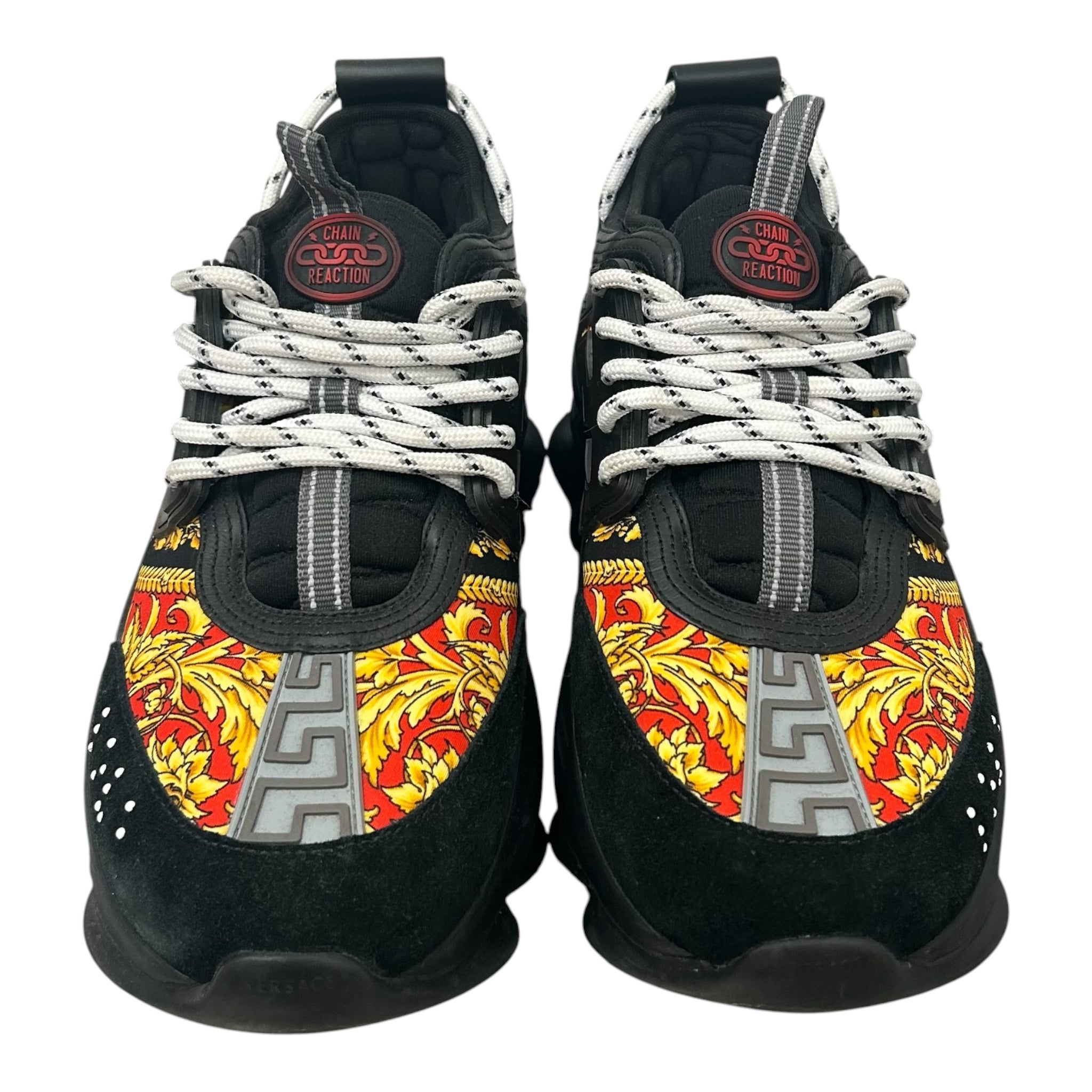 VERSACE/Low-Sneakers/XXL/BLK/CHAIN REACTION BAROQUE view 4