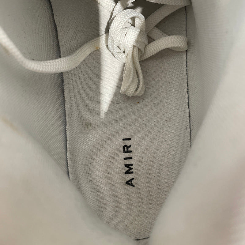AMIRI/Hi-Sneakers/US 13/Leather/WHT/PXMFS007-100
