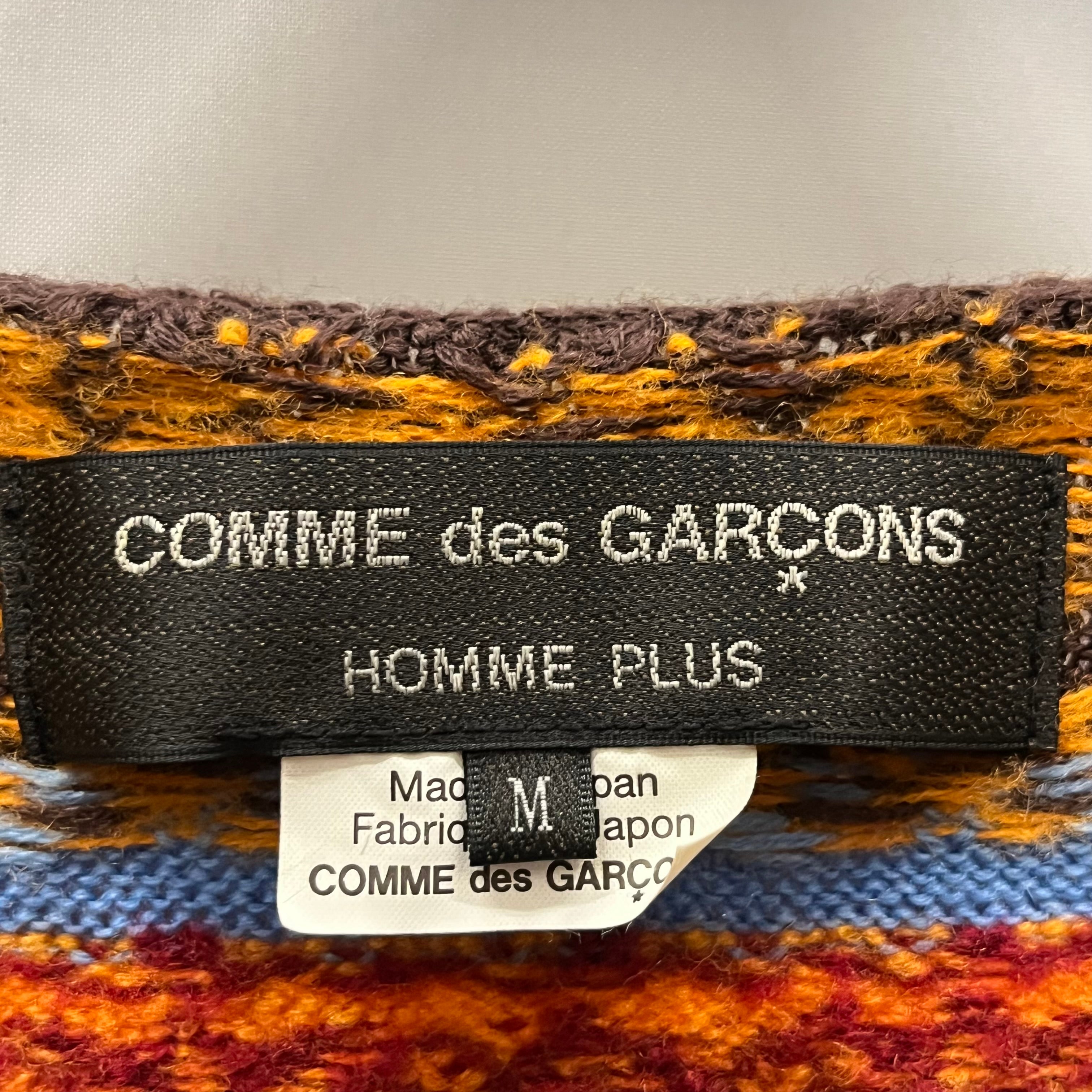 COMME des GARCONS HOMME PLUS/Sweater/M/Multicolor/Wool/PJ-N503 view 3