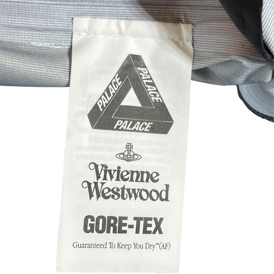 PALACE/Vivienne Westwood/Straight Pants/XL/Polyester/BLK/All Over Print/AW24 GORETEX PANTS view 3