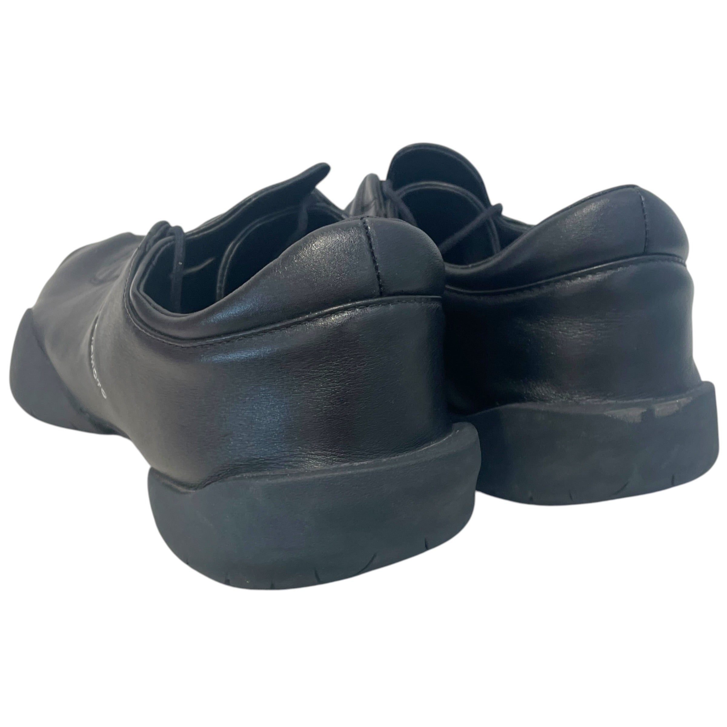 Y-3/Low-Sneakers/US 11.5/Leather/BLK/Regu view 2