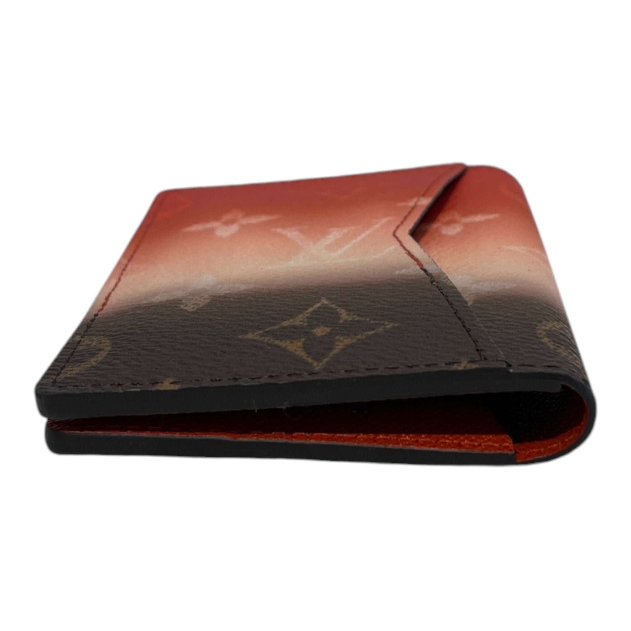 LOUIS VUITTON/Bifold Wallet/Monogram/Leather/ORN/M's/pocket organzier ombree canvas view 3