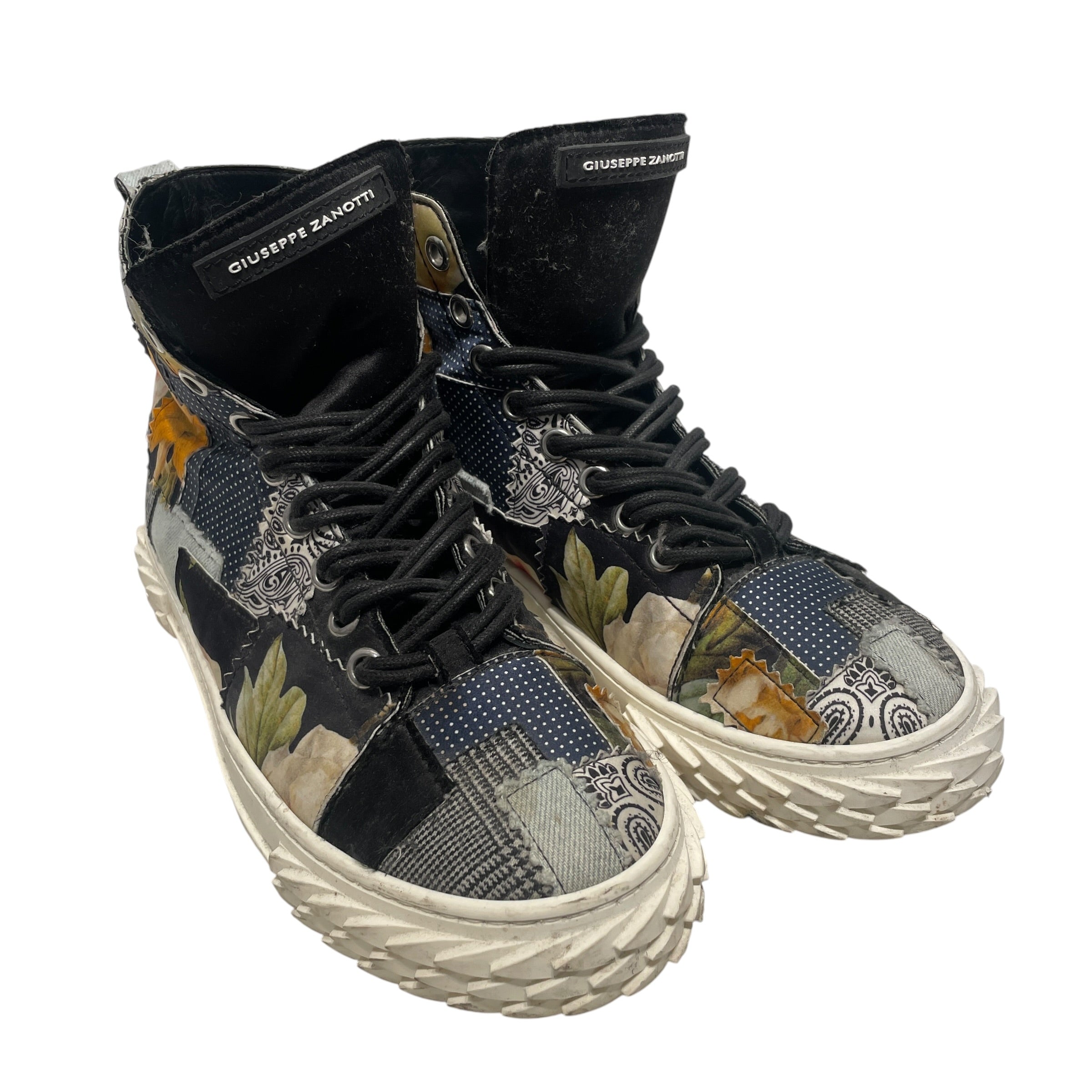 Giuseppe Zanotti/Hi-Sneakers/EU 41/All Over Print/Acrylic/MLT/ view 1