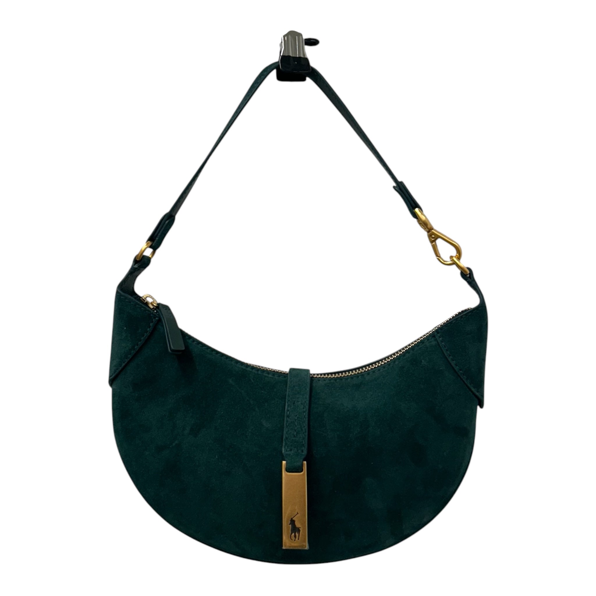 RALPH LAUREN/Cross Body Bag/Leather/GRN/SADDLE BAG view 1