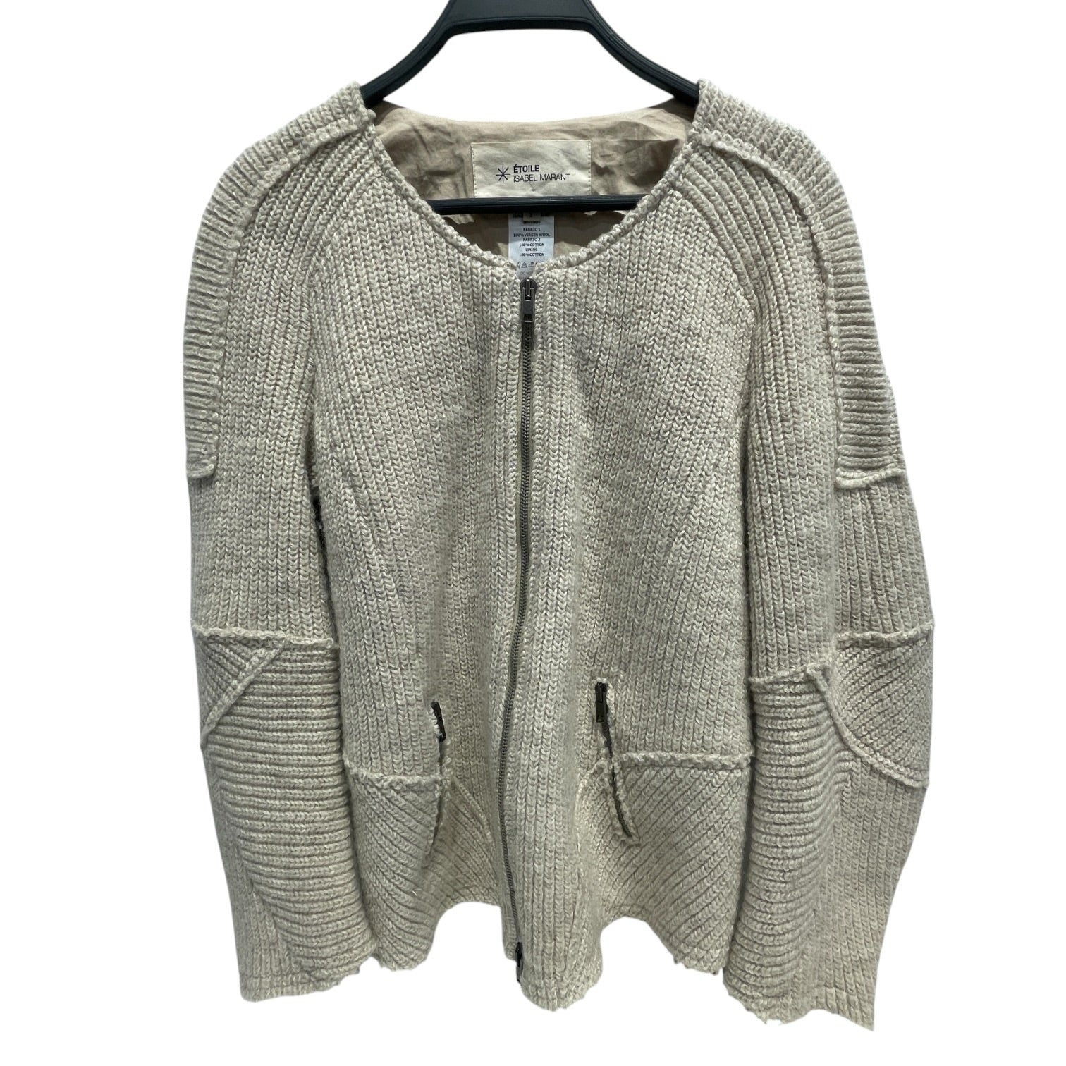 ISABEL MARANT ETOILE/Sweater/S/Cotton/CRM/ view 1