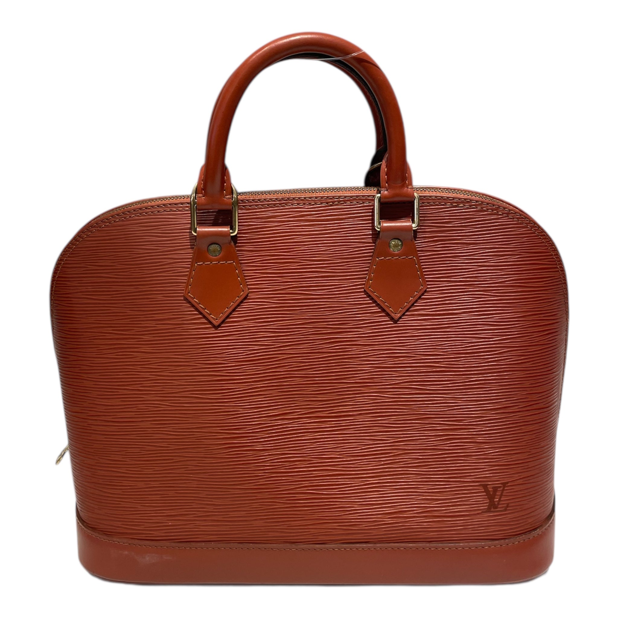 LOUIS VUITTON/Hand Bag/Leather/ORN/LV Alma Leather view 1