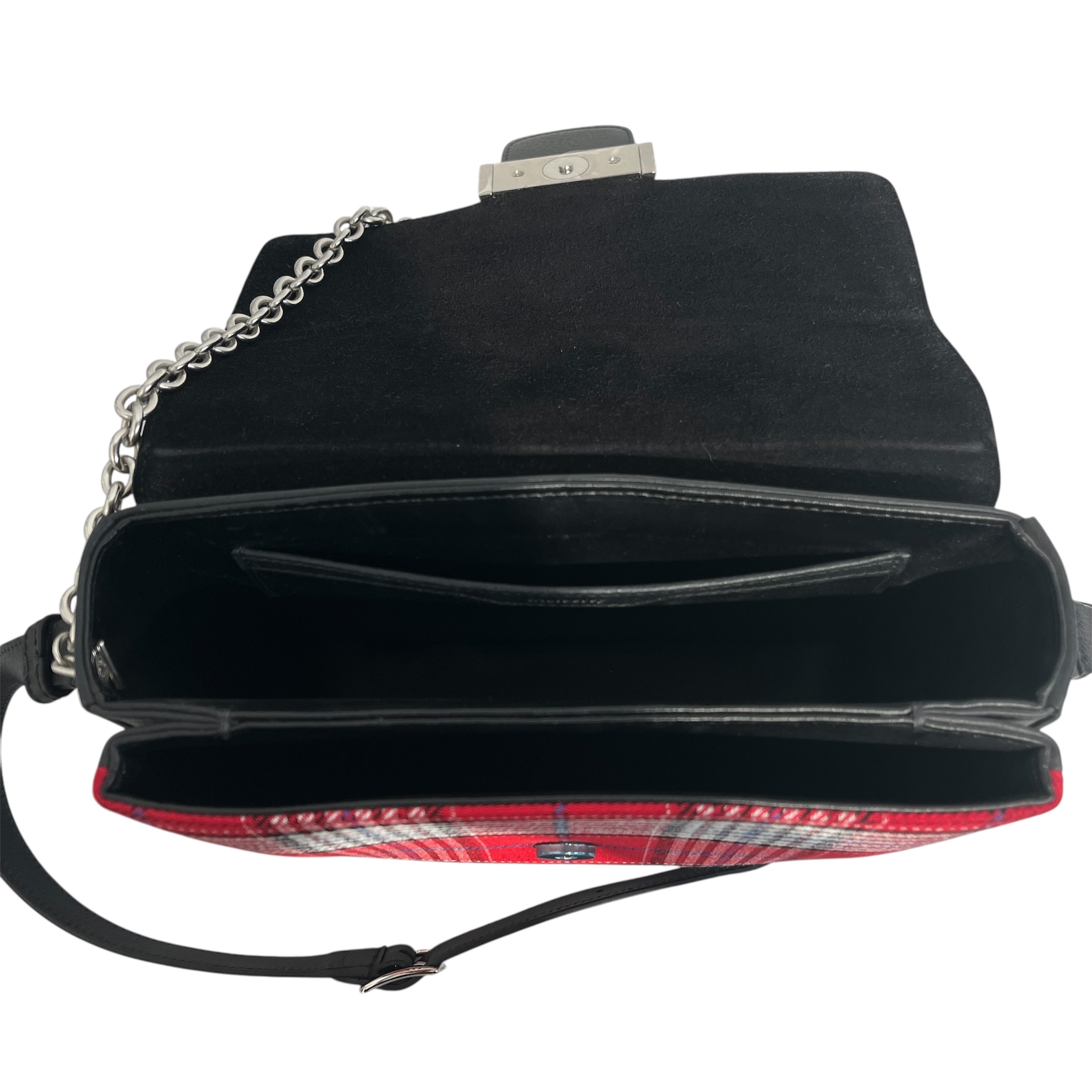 MULBERRY/Hand Bag/Plaid/Leather/BLK/ view 4
