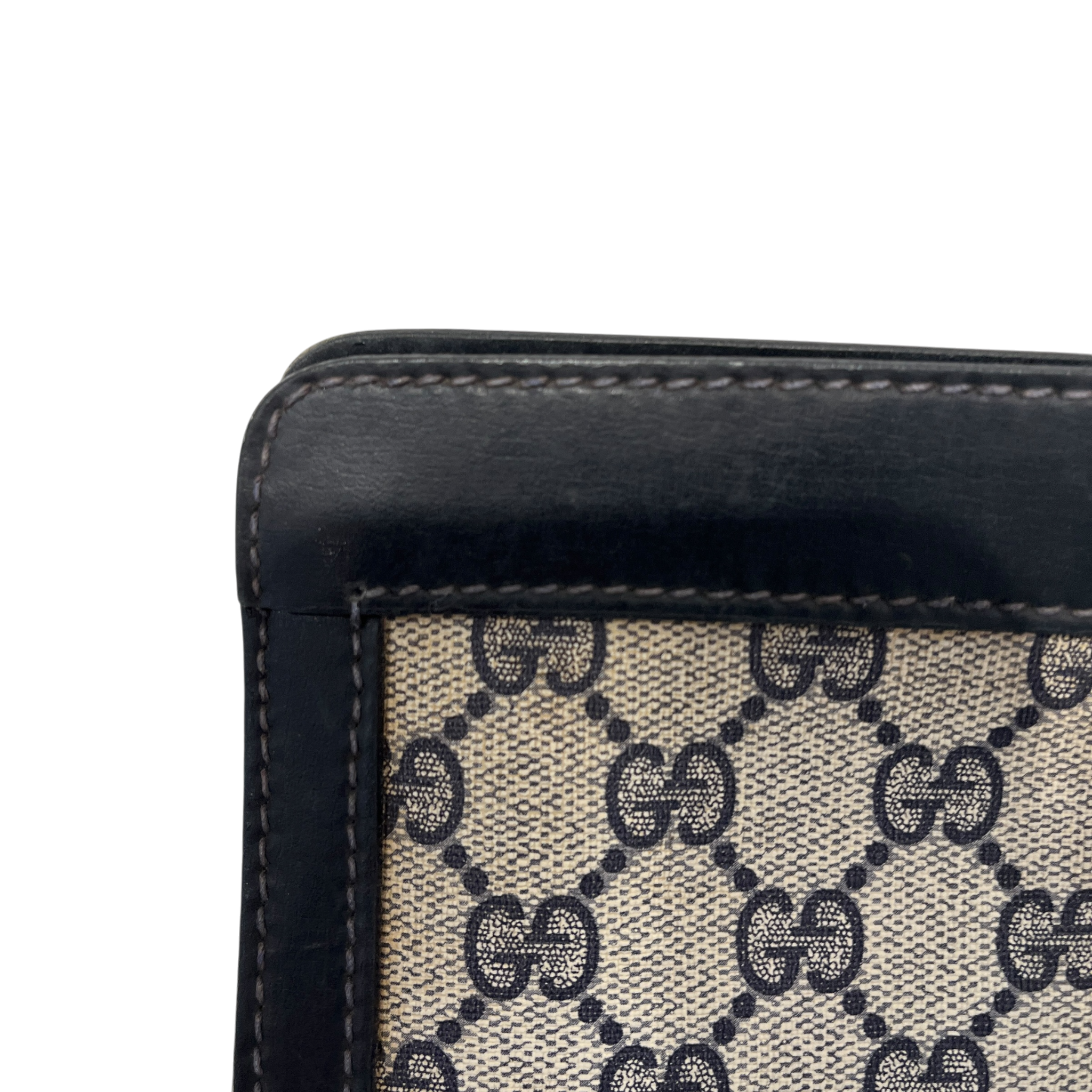 GUCCI/Clutch Bag/Leather/GRY/monogram supreme parfum view 13