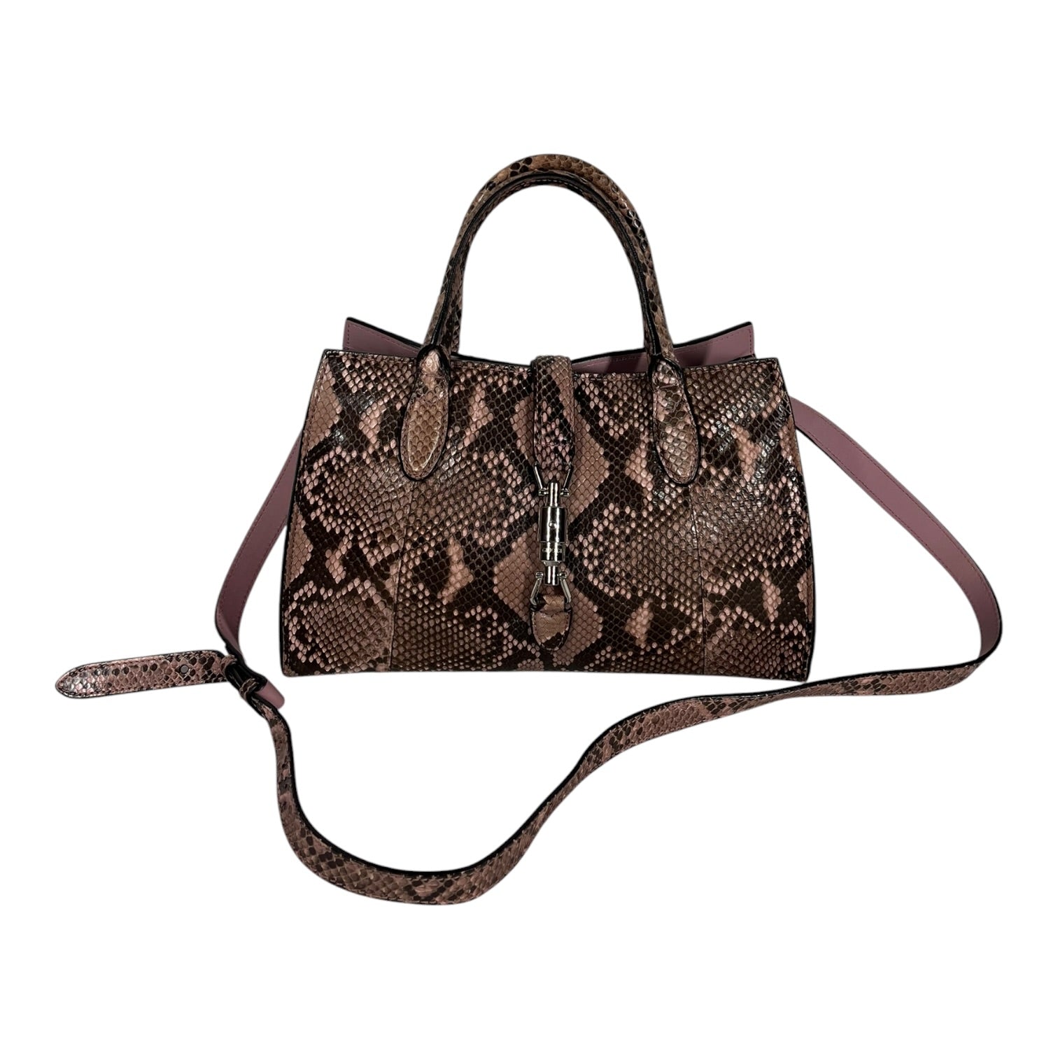 GUCCI/Hand Bag/Animal Pattern/PNK/Jackie view 1