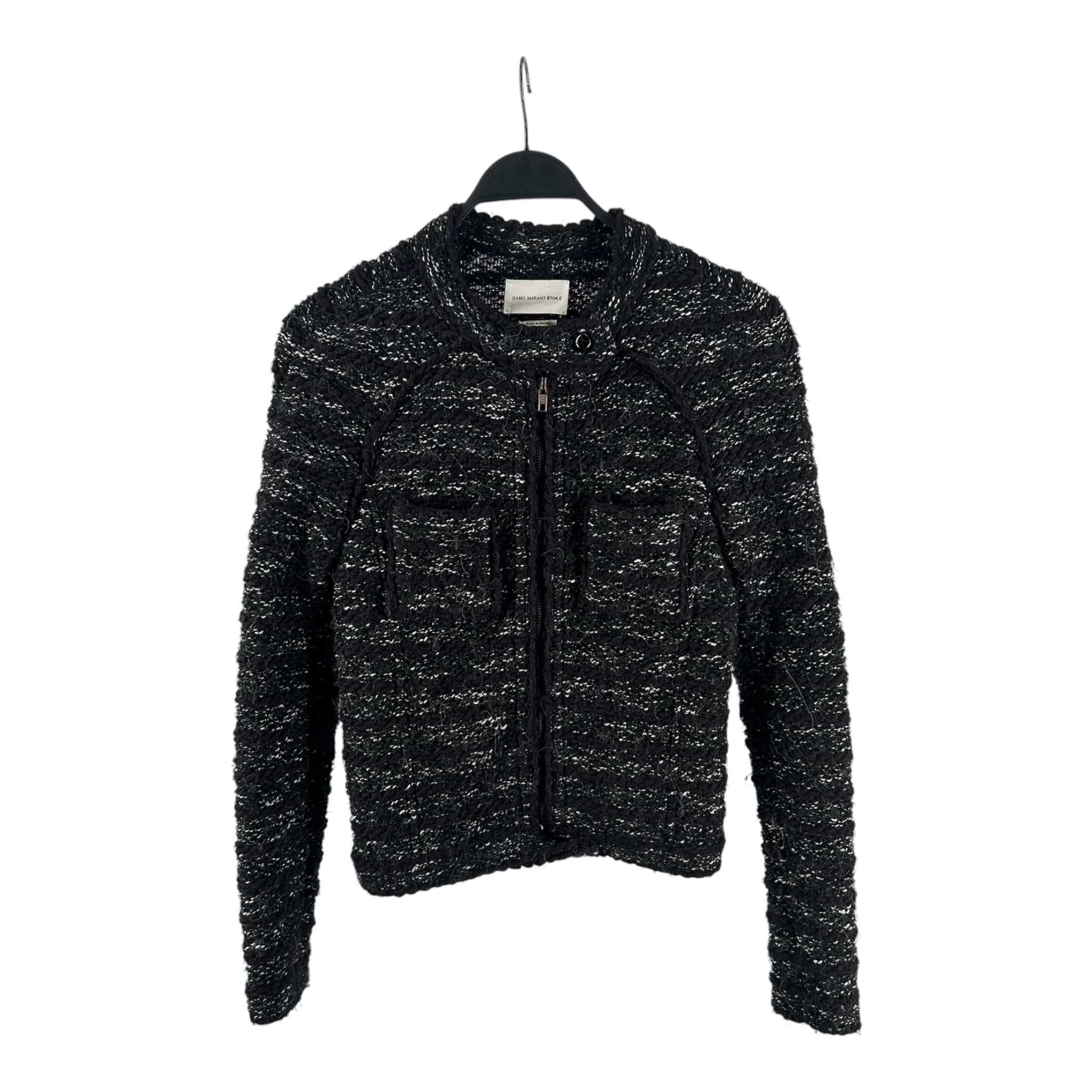 ISABEL MARANT ETOILE/Suits/36/Wool/BLK/ZIP ALL THE WAY UP view 1