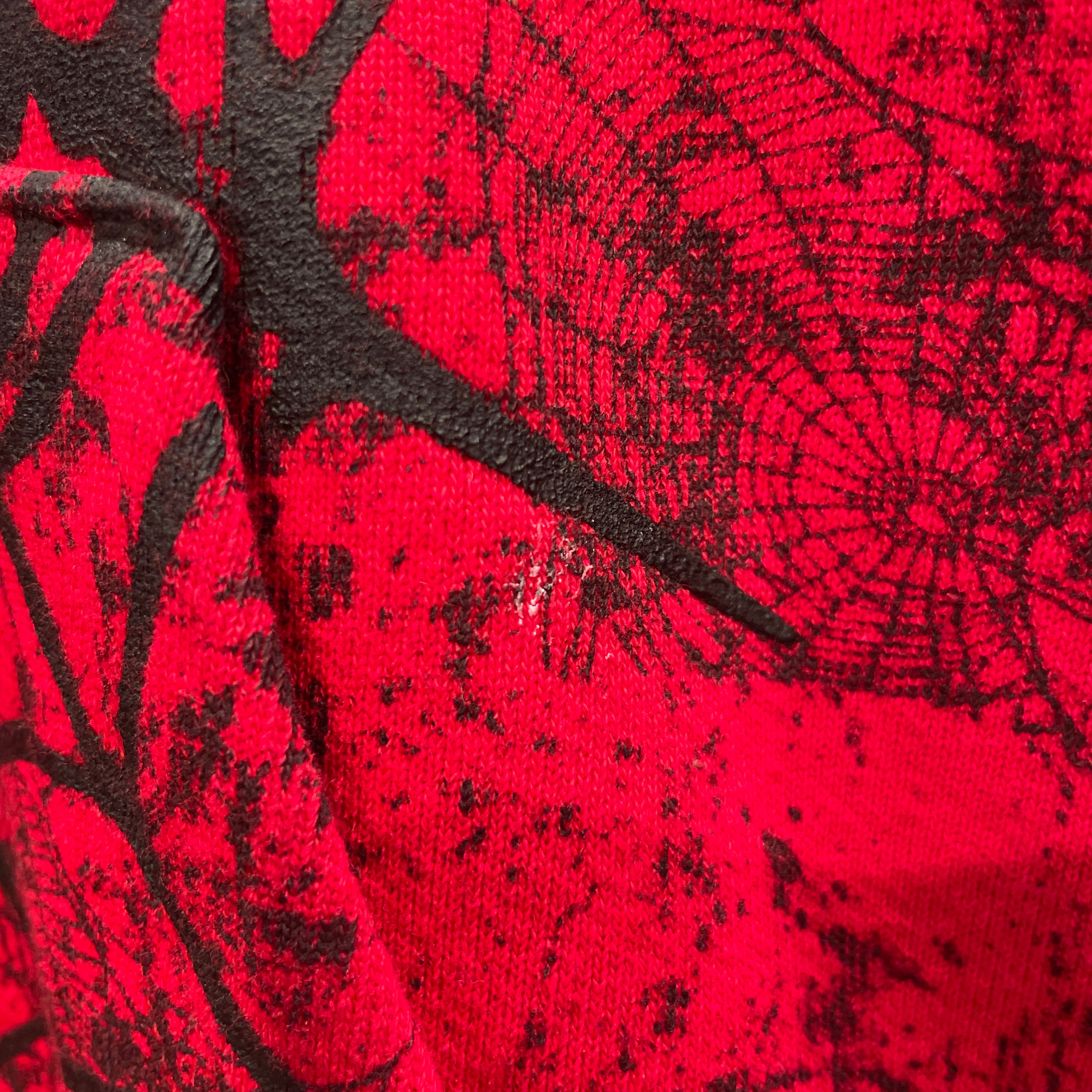 Sp5der/Hoodie/M/Cotton/BRD/red sp5der hoodie blk web view 8