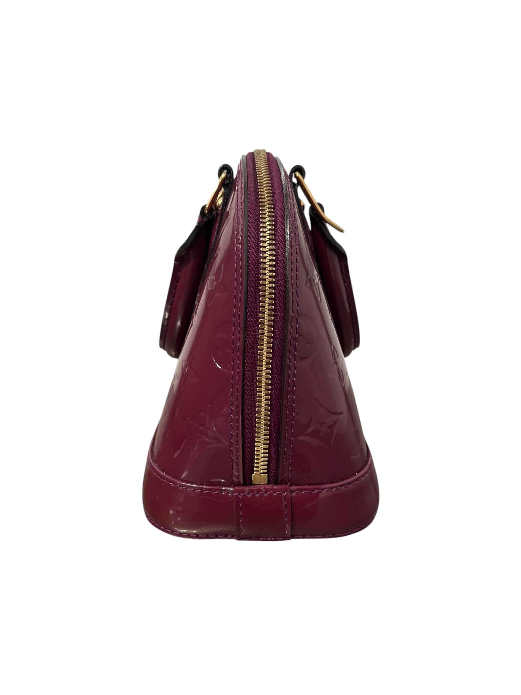 LOUIS VUITTON/Bag/Faux Leather/BRD/VERNIS ALMA view 3