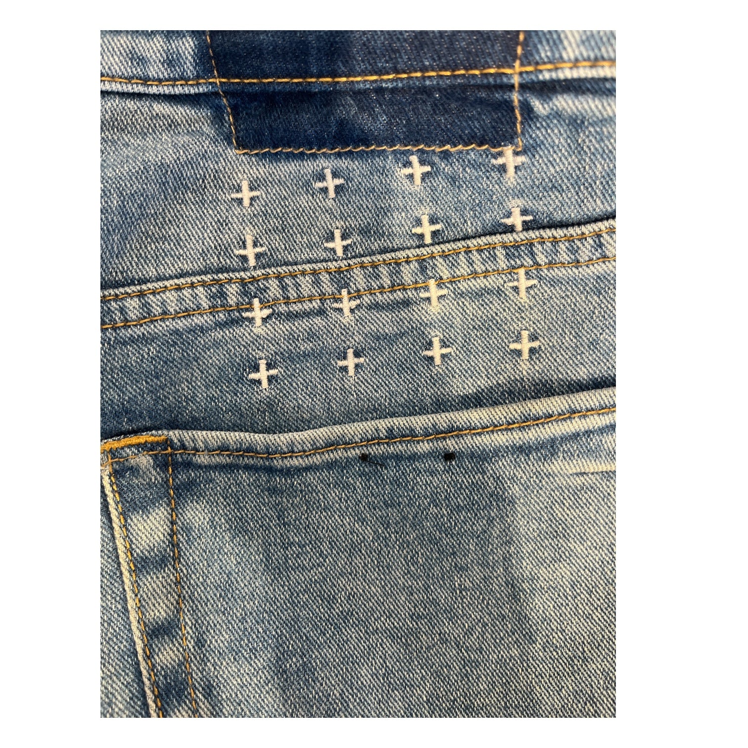ksubi/Skinny Pants/31/Denim/BLU/KNEE SLITS view 4