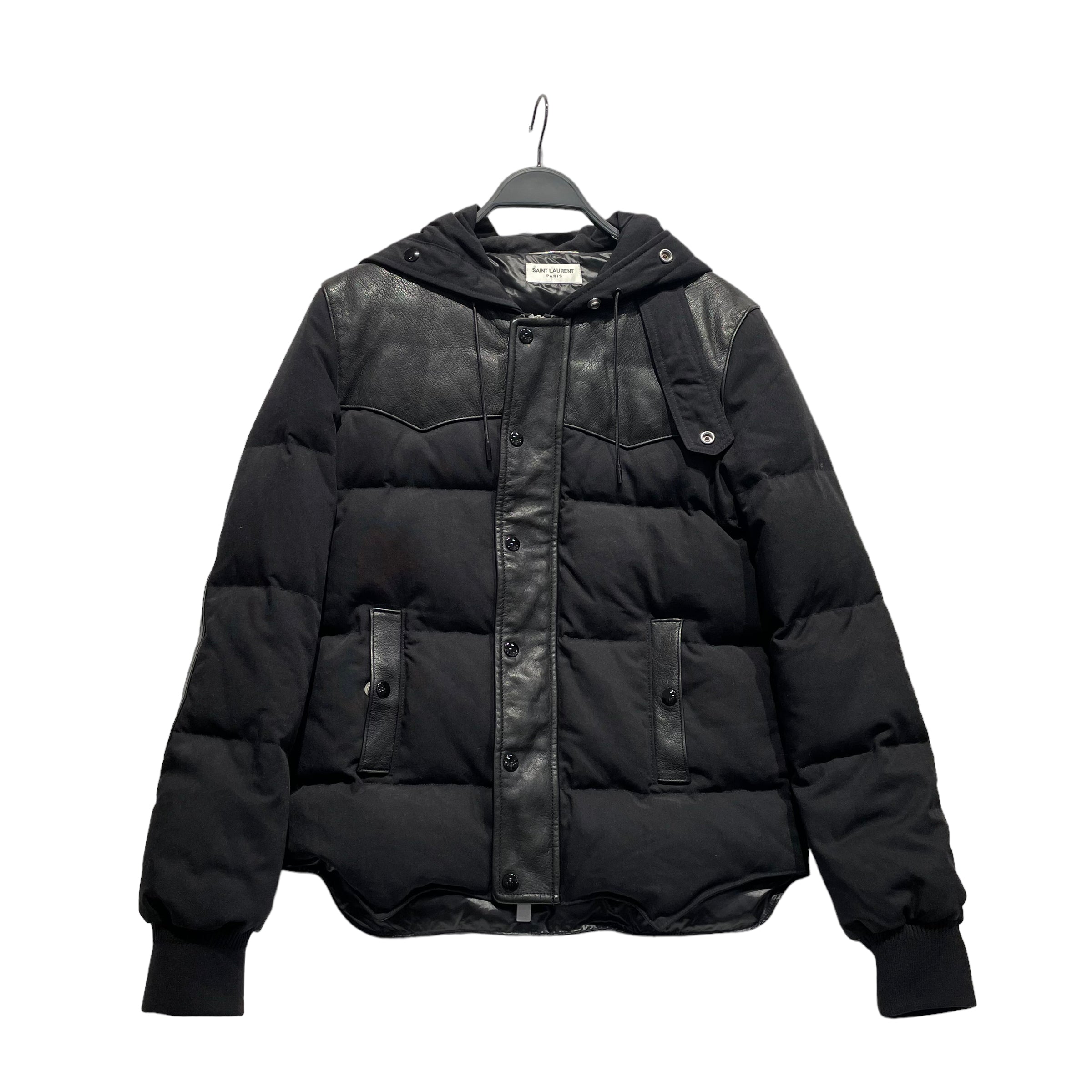 SAINT LAURENT/Puffer Jkt/BLK/Nylon/UP53 2013 00652/ – 2nd STREET USA