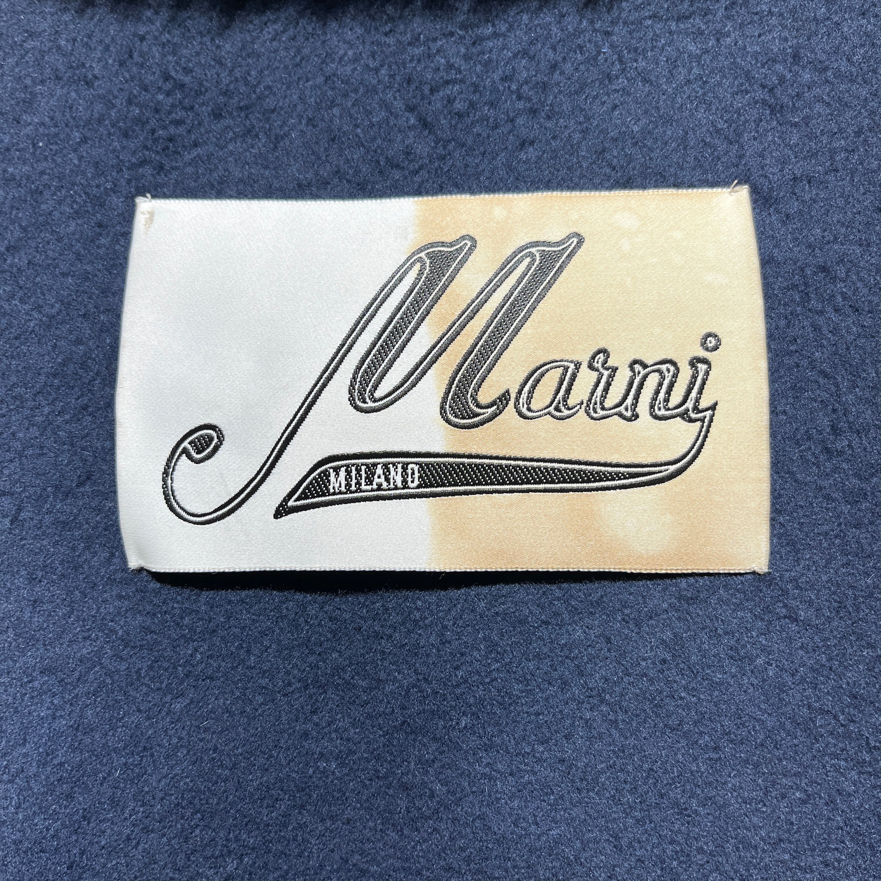 MARIN/Jacket/46/Cotton/NVY/FUR COLLAR BLK view 5