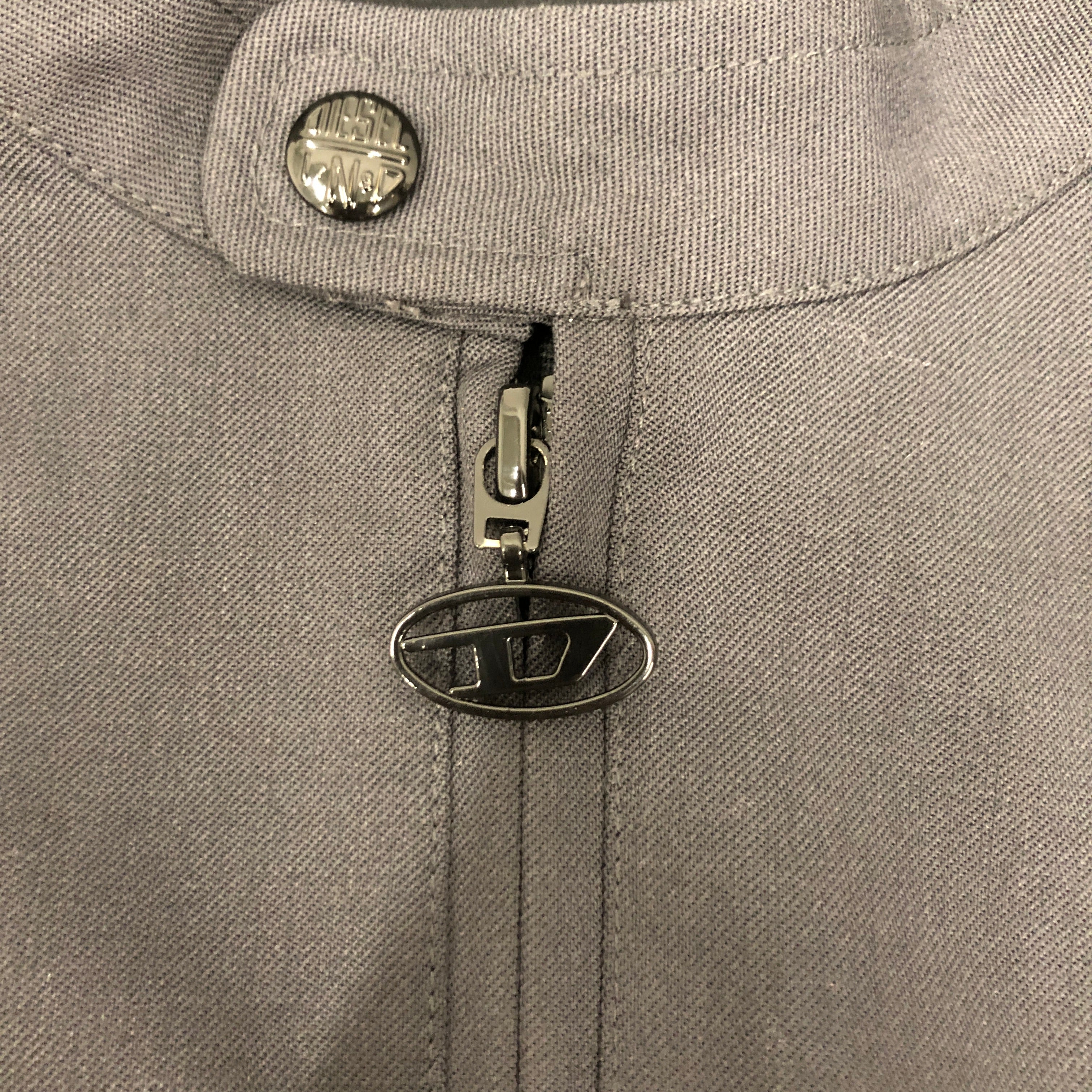 DIESEL/Jacket/S/Polyester/GRY/J-DELVIN Biker Jacket view 4