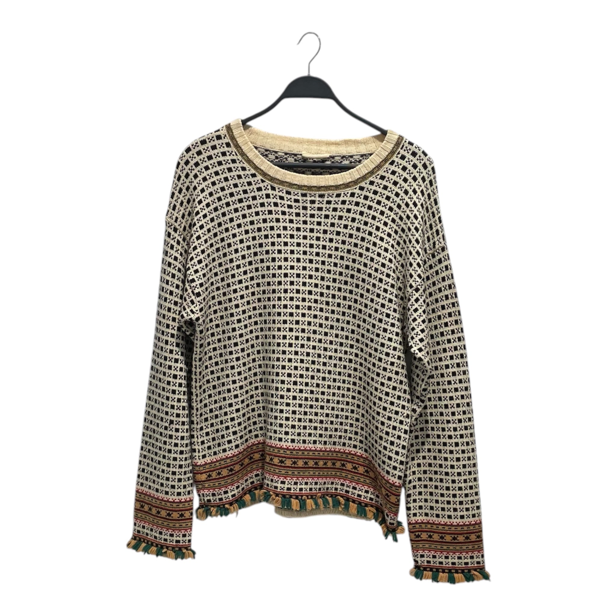 BODE/Sweater/L/XL/All Over Print/Wool/MLT/Talsi Knitted Jumper view 1