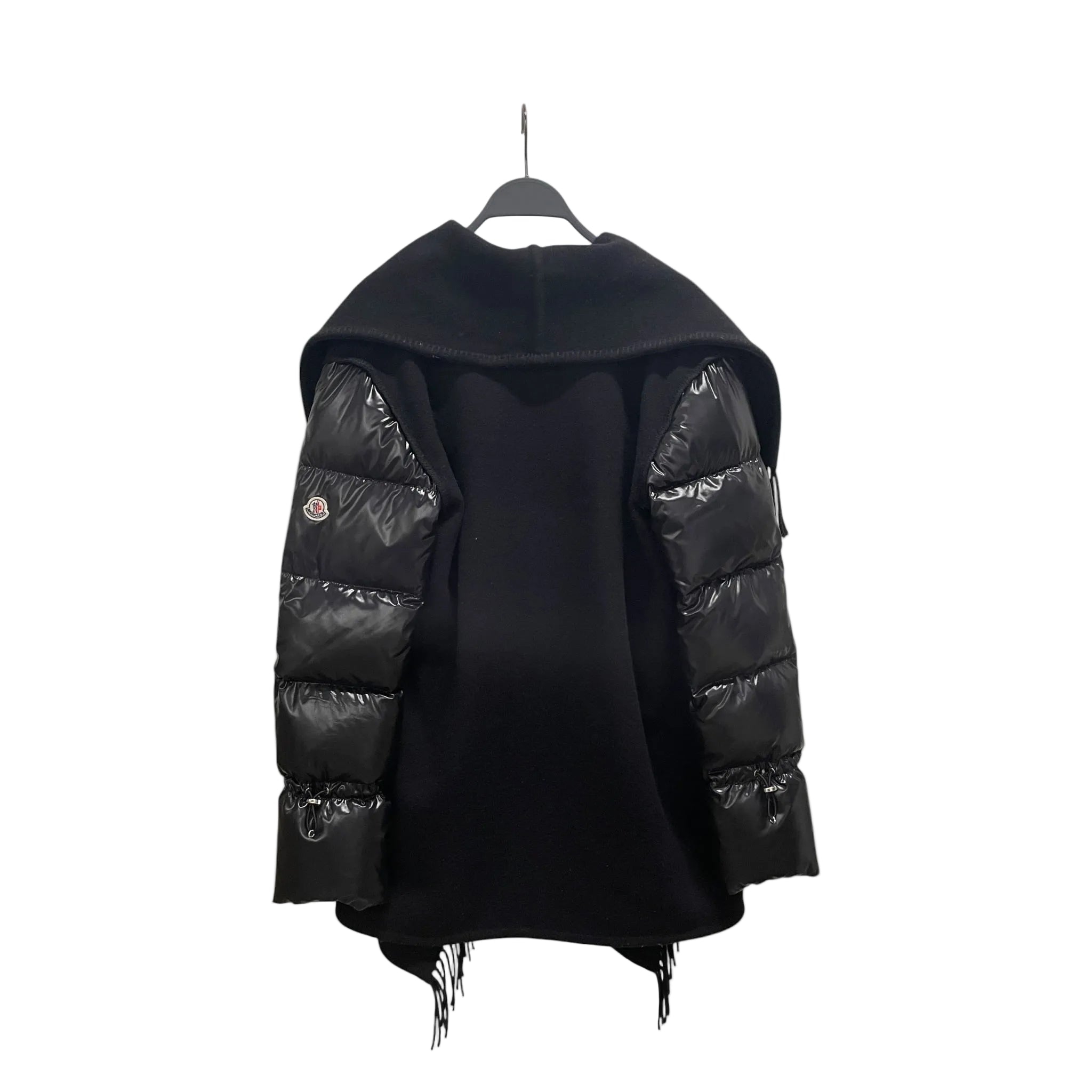 MONCLER/Puffer Jkt/M/Wool/BLK/Puffer Jacket/ Wool Cape view 2