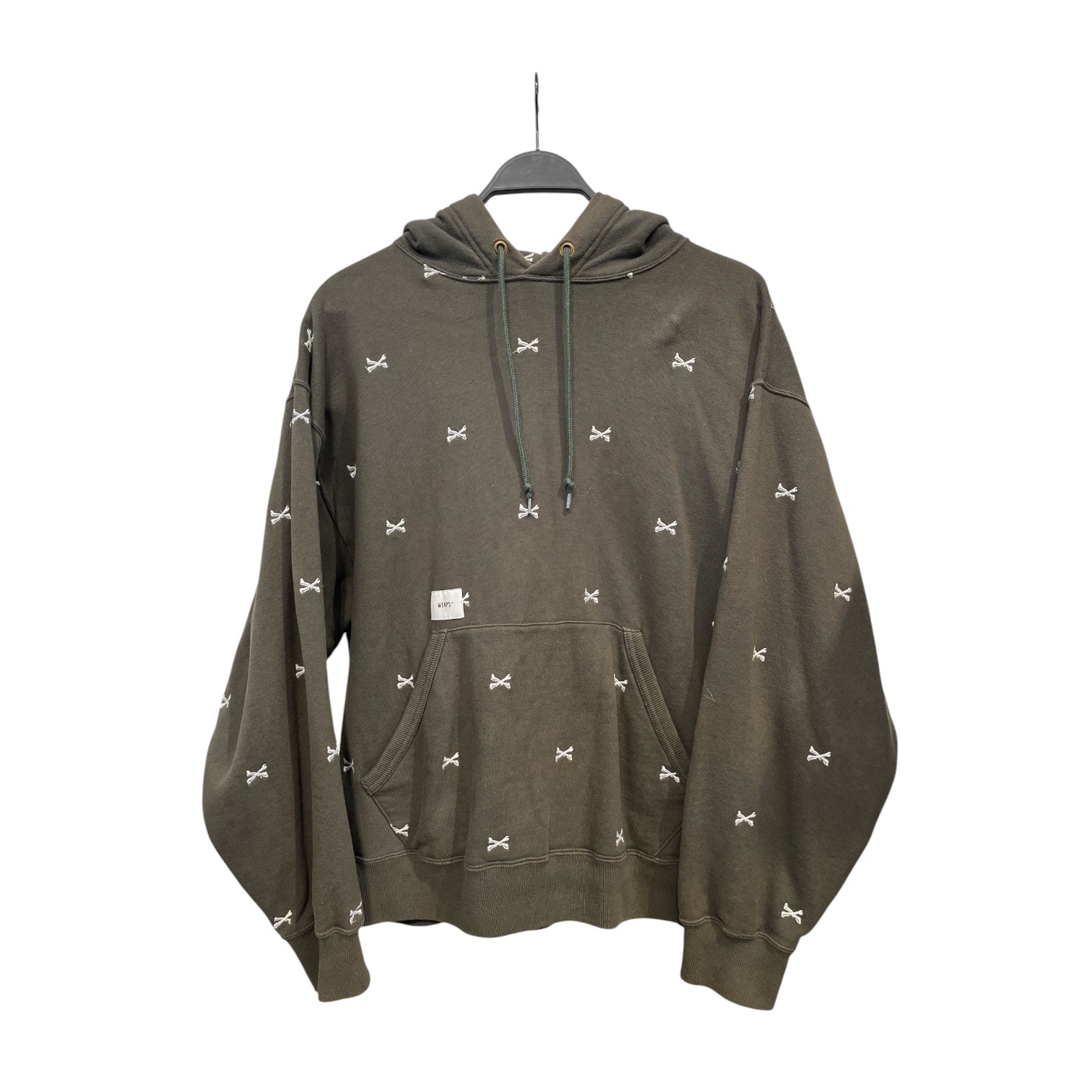 WTAPS/Hoodie/3/Cotton/GRN/BONE HOODIE view 1