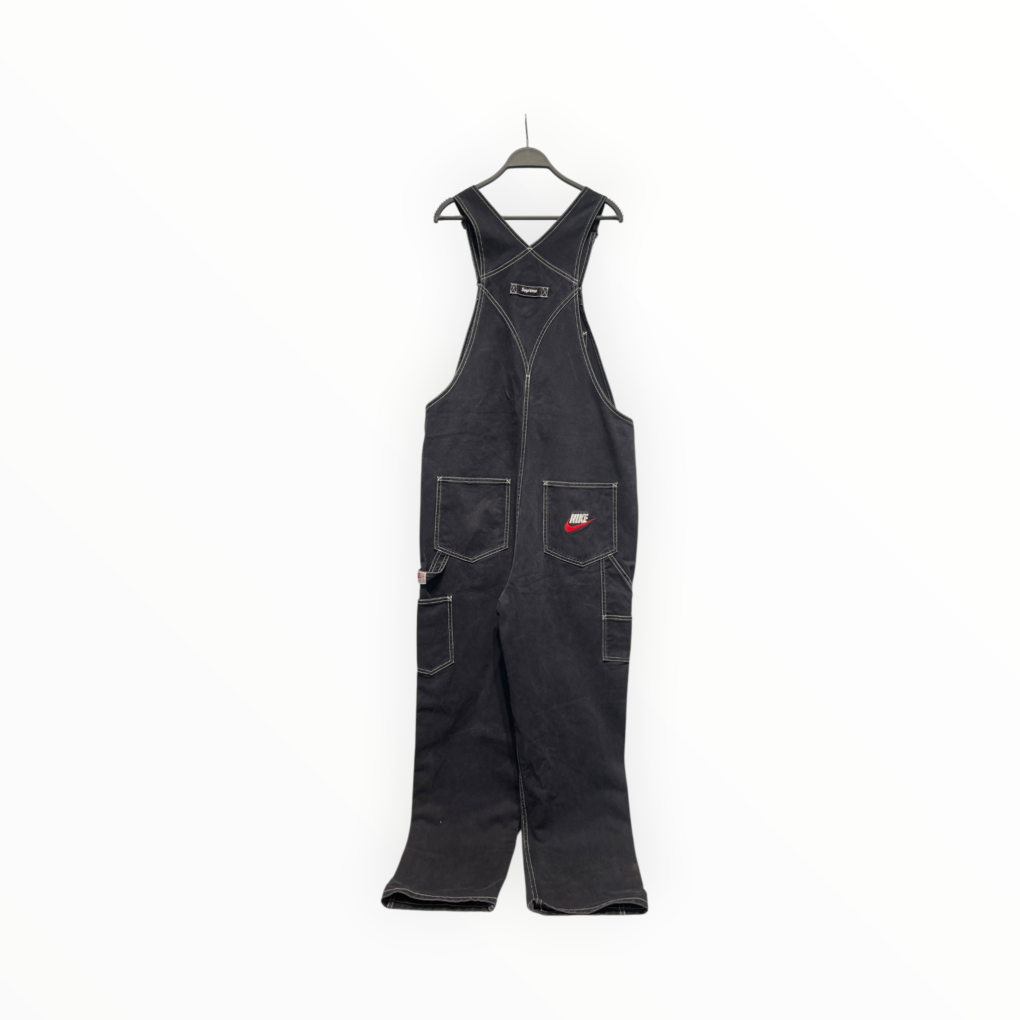 NIKE/Supreme/Overall/M/Denim/GRY/NIKE LOGO view 2