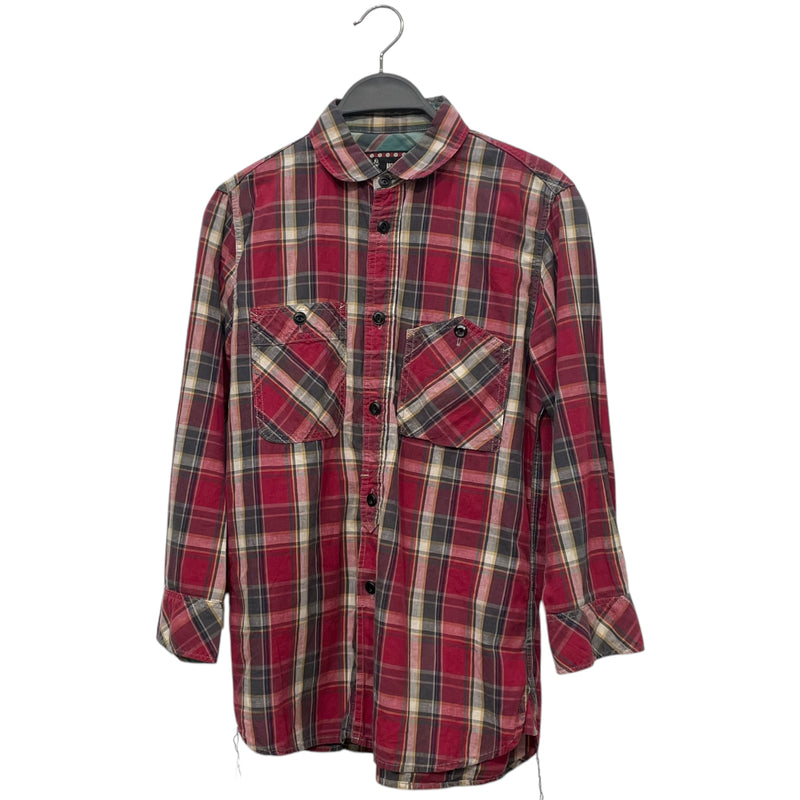 HYSTERIC GLAMOUR/LS Shirt/S/Red/Cotton/Plaid/