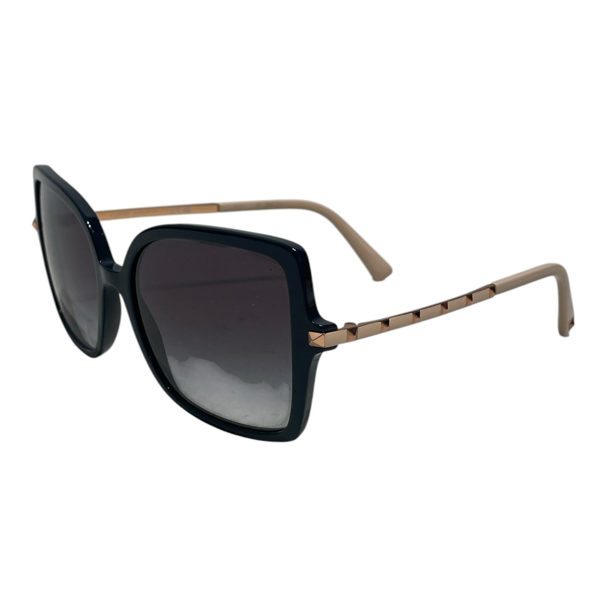 VALENTINO/Sunglasses/Celluloid/BLK/STUDDED VA4072 view 2