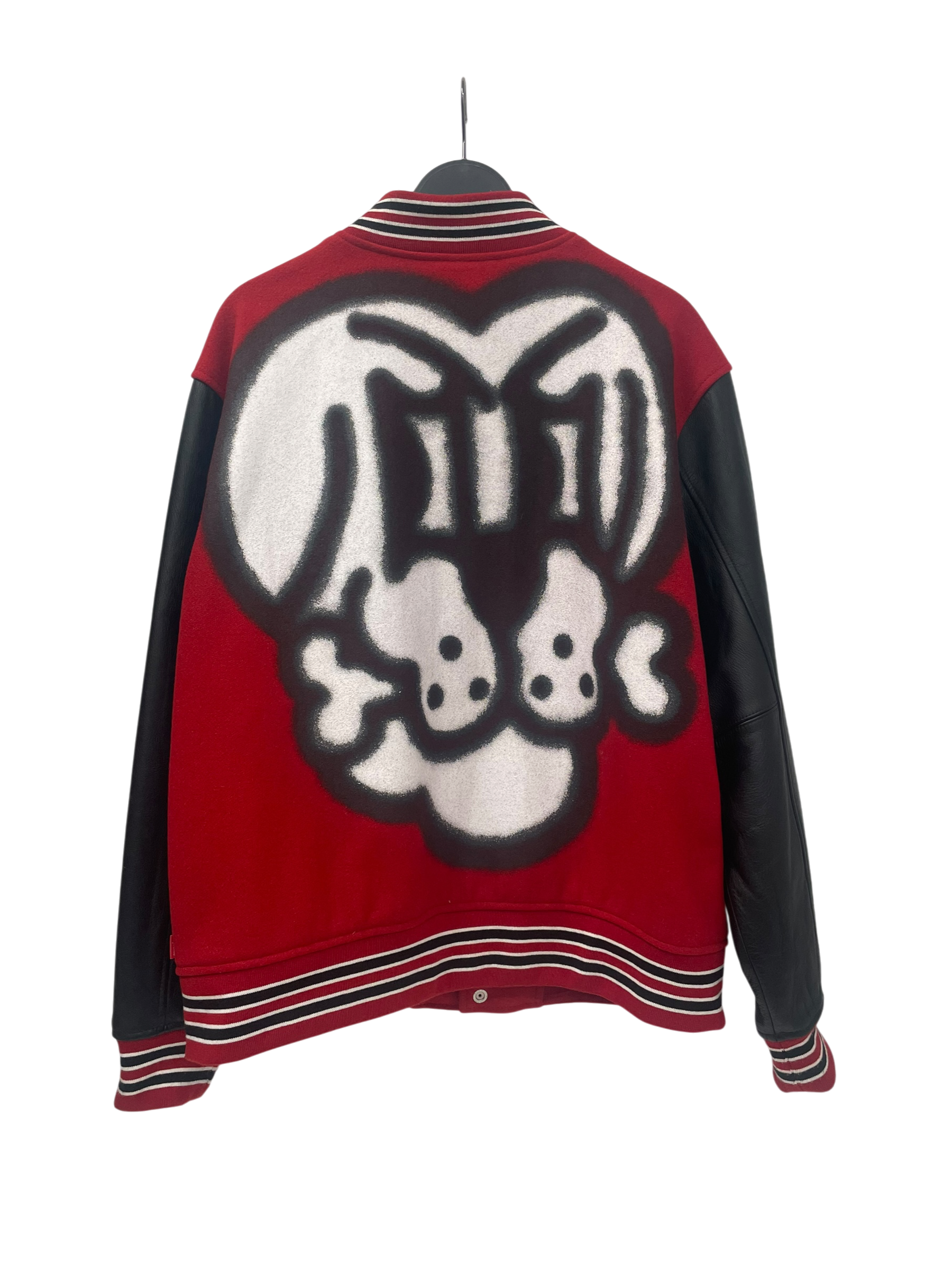 Supreme/CHITO/Jacket/XL/Wool/RED/Graphic/Bone Varsity Jkt F/W 2018 view 2
