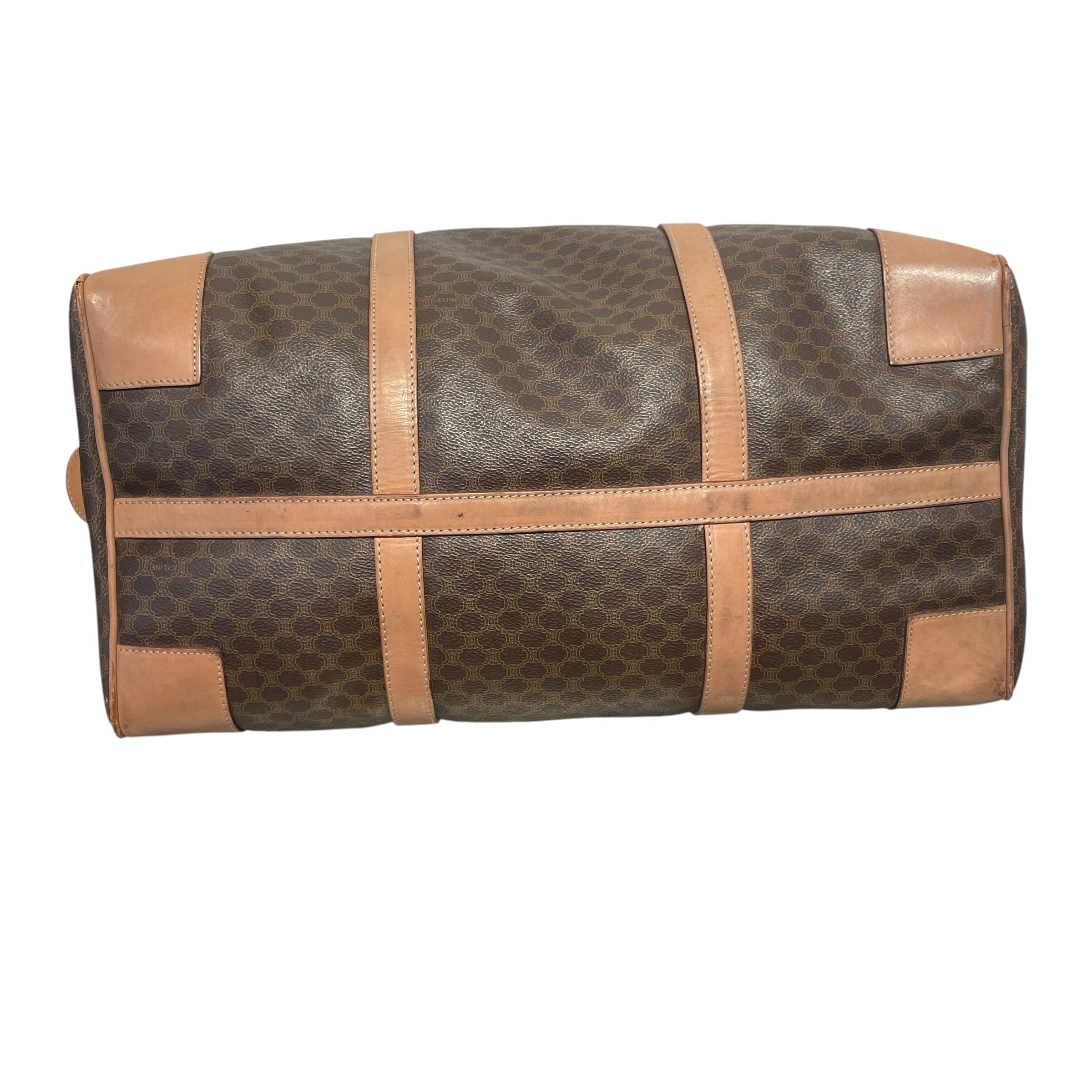 CELINE/Hand Bag/Monogram/Leather/BRW/BOSTON BAG view 3