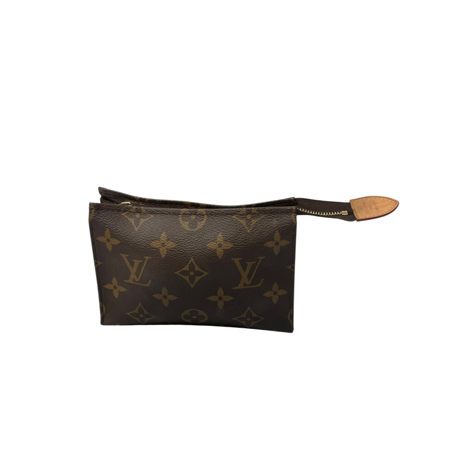LOUIS VUITTON/Pouch/Monogram/Leather/BRW/mini toiletry bag view 2
