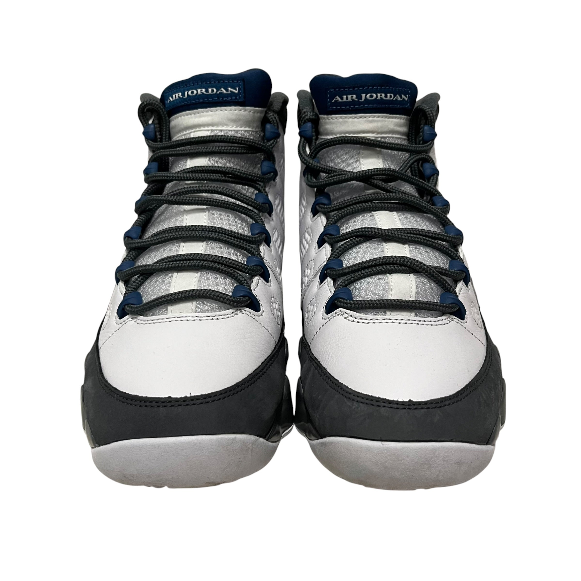JORDAN BRAND/Hi-Sneakers/US 9.5/WHT/flint 9s view 5