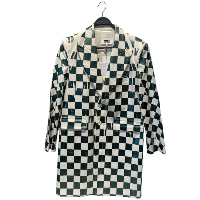 MM6/Trench Coat/38/Gingham Check/Cotton/GRN/