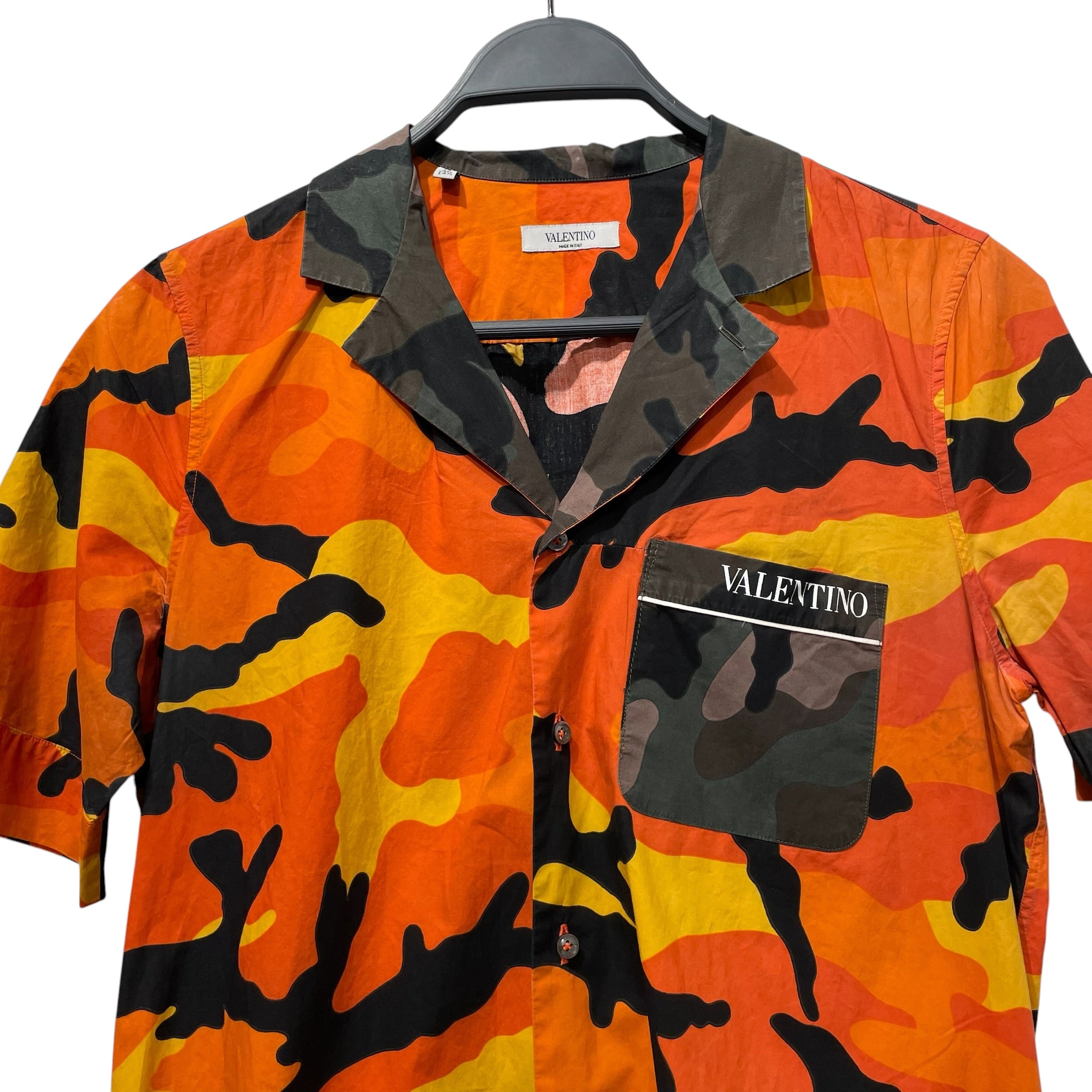 VALENTINO/Cut & Sew/37/Cotton/GRN/Camouflage/PATCH WORK CAMO view 3