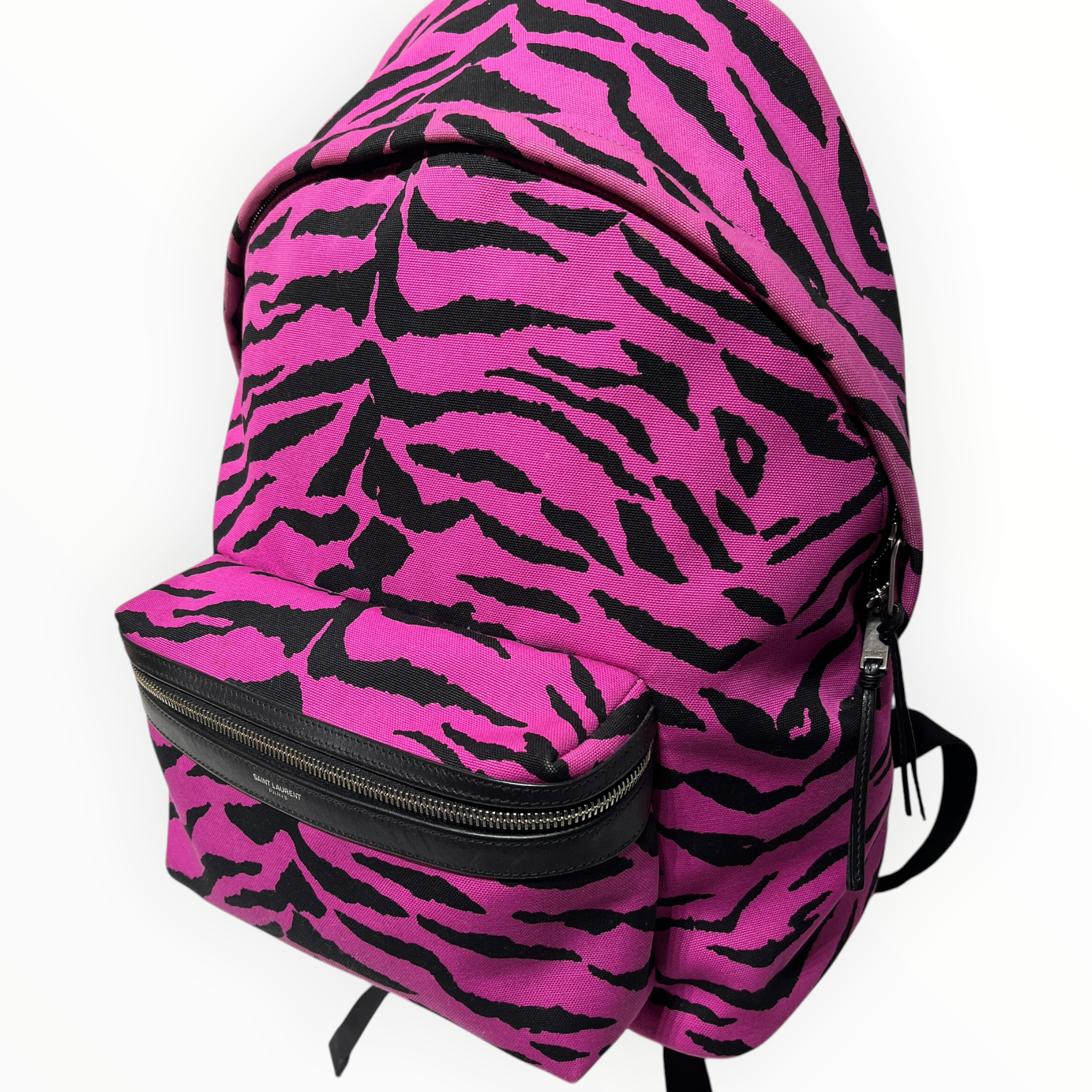 SAINT LAURENT/Backpack/Animal Pattern/PNK/LEAPORD PRINT view 5