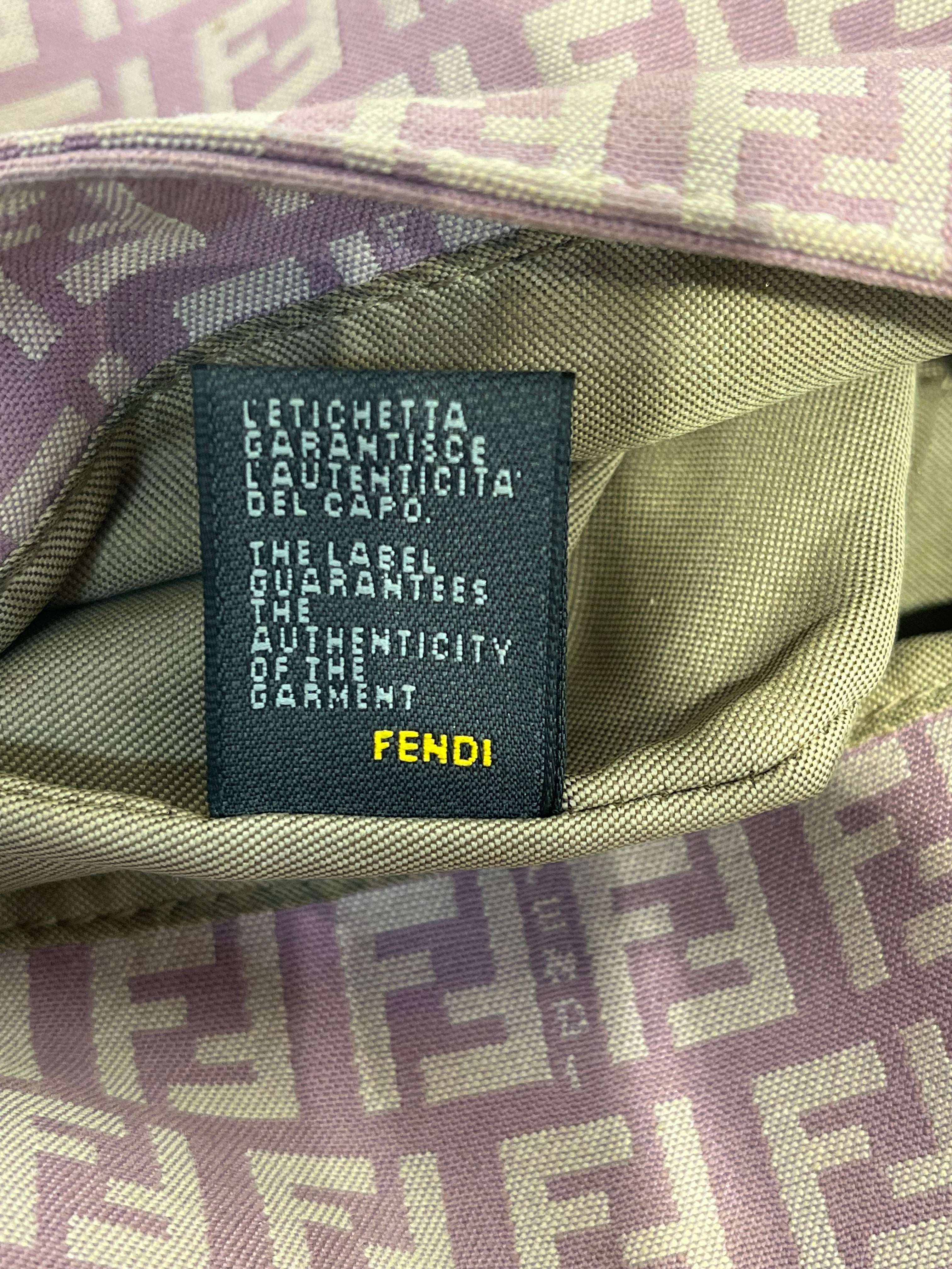 FENDI/Cross Body Bag/Monogram/PPL/ZUCCHINO CANVAS view 11