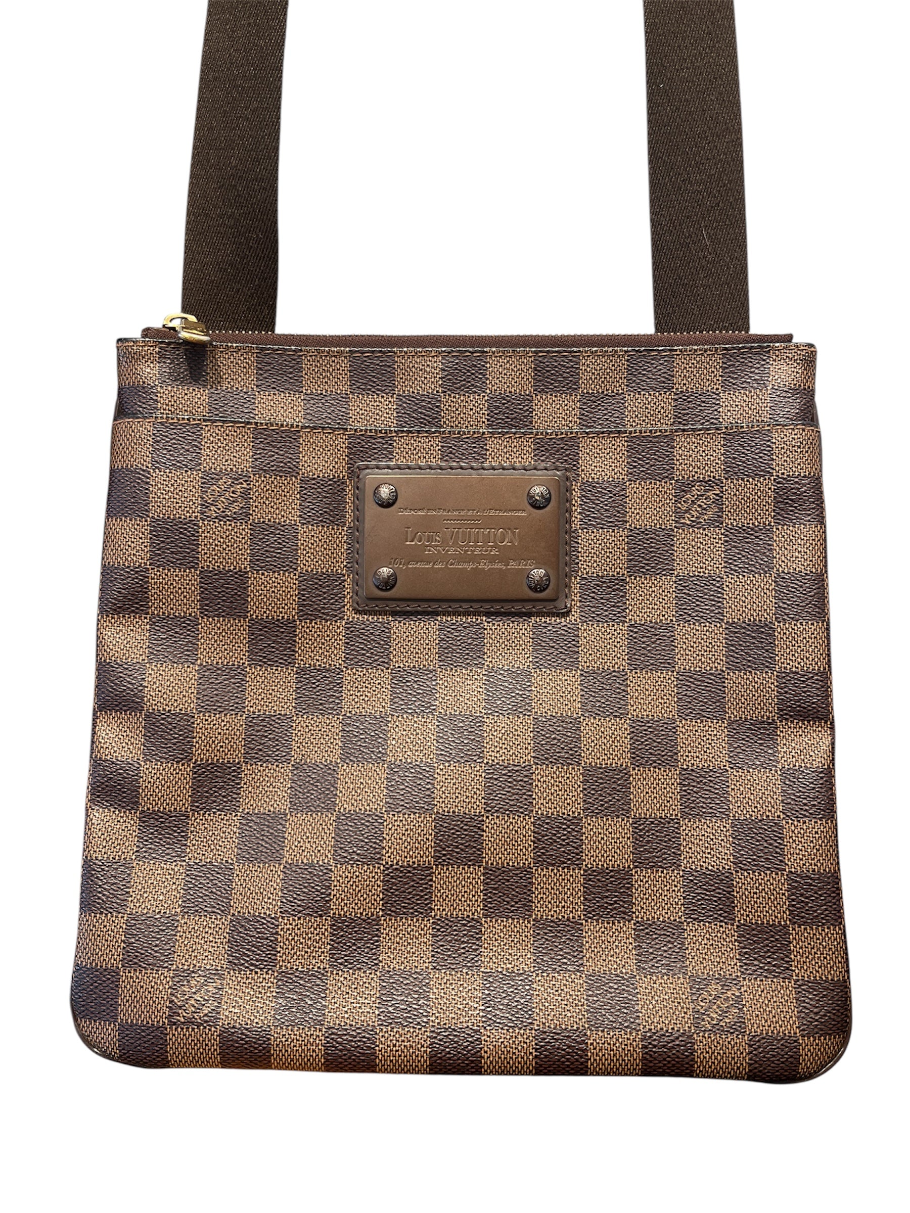LOUIS VUITTON/Cross Body Bag/M/All Over Print/Leather/BRW/Damier Print view 2