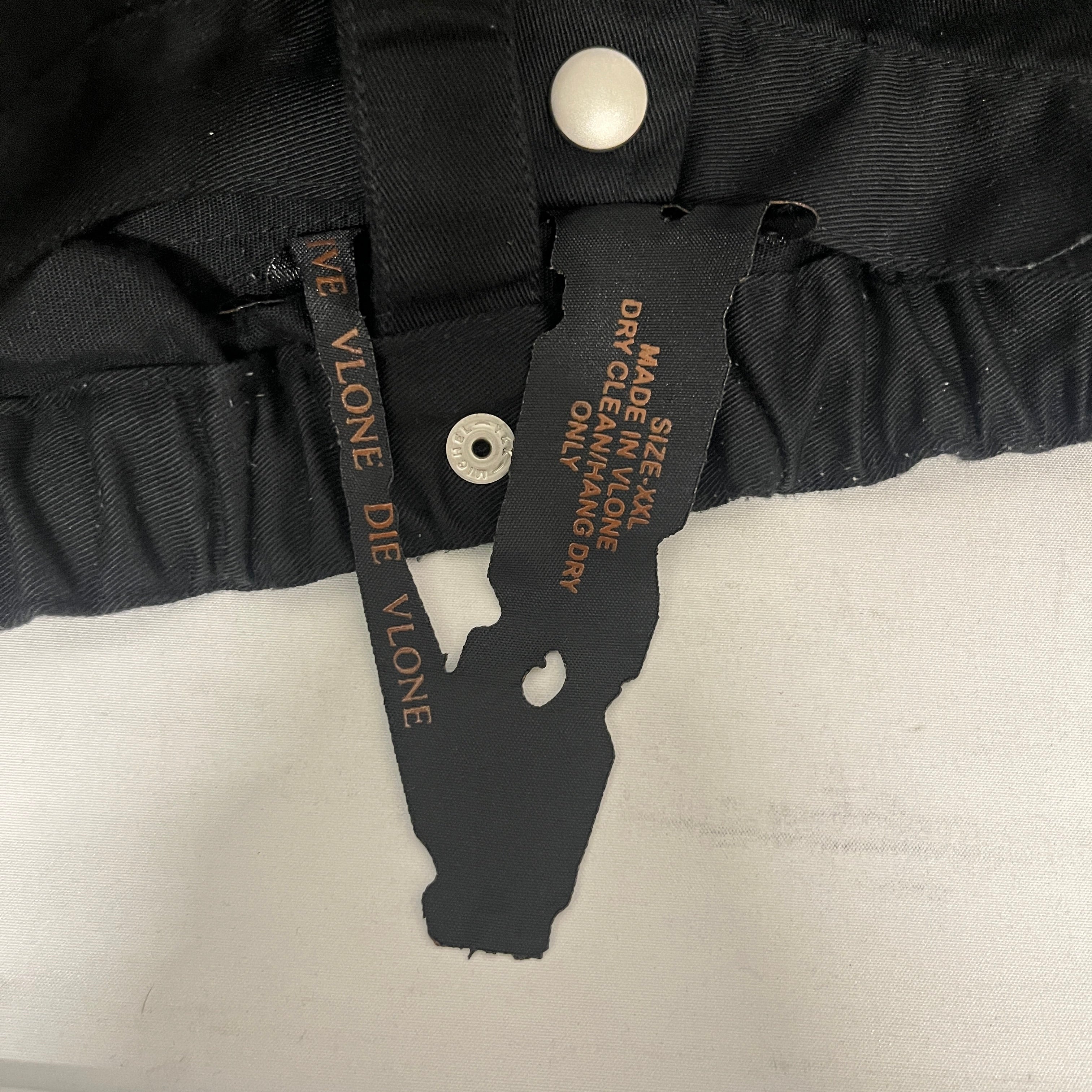 VLONE/Pants/XXL/Cotton/BLK/BONDAGE view 3