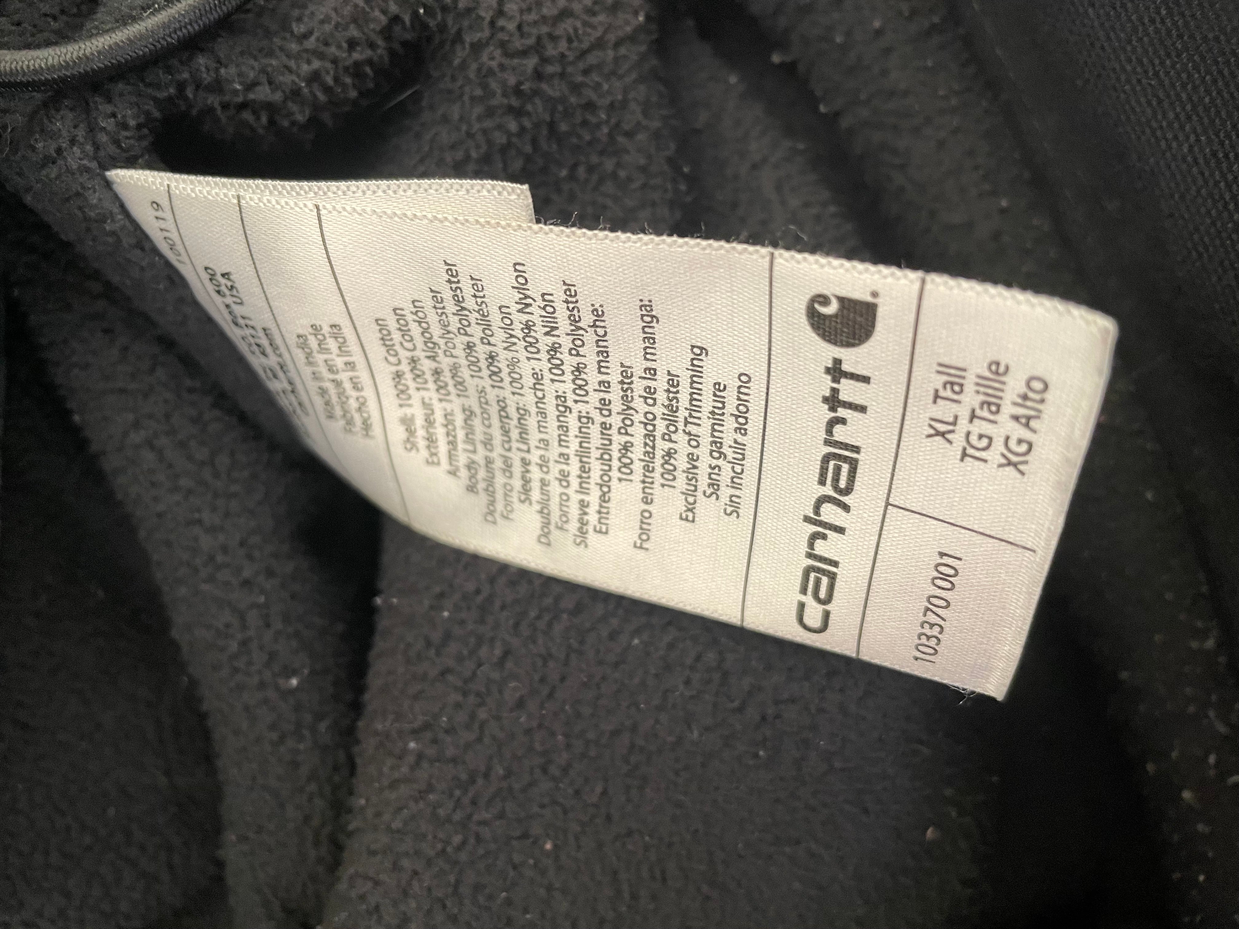 Carhartt/Blouson/XL/Cotton/BLK/ view 4