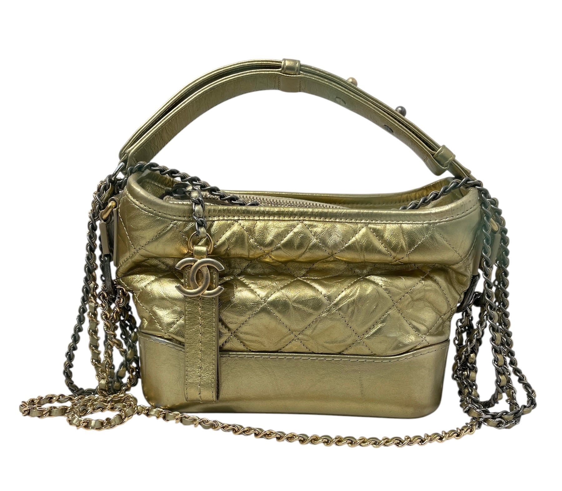CHANEL/Bag/Cotton/GLD/METALLIC view 1