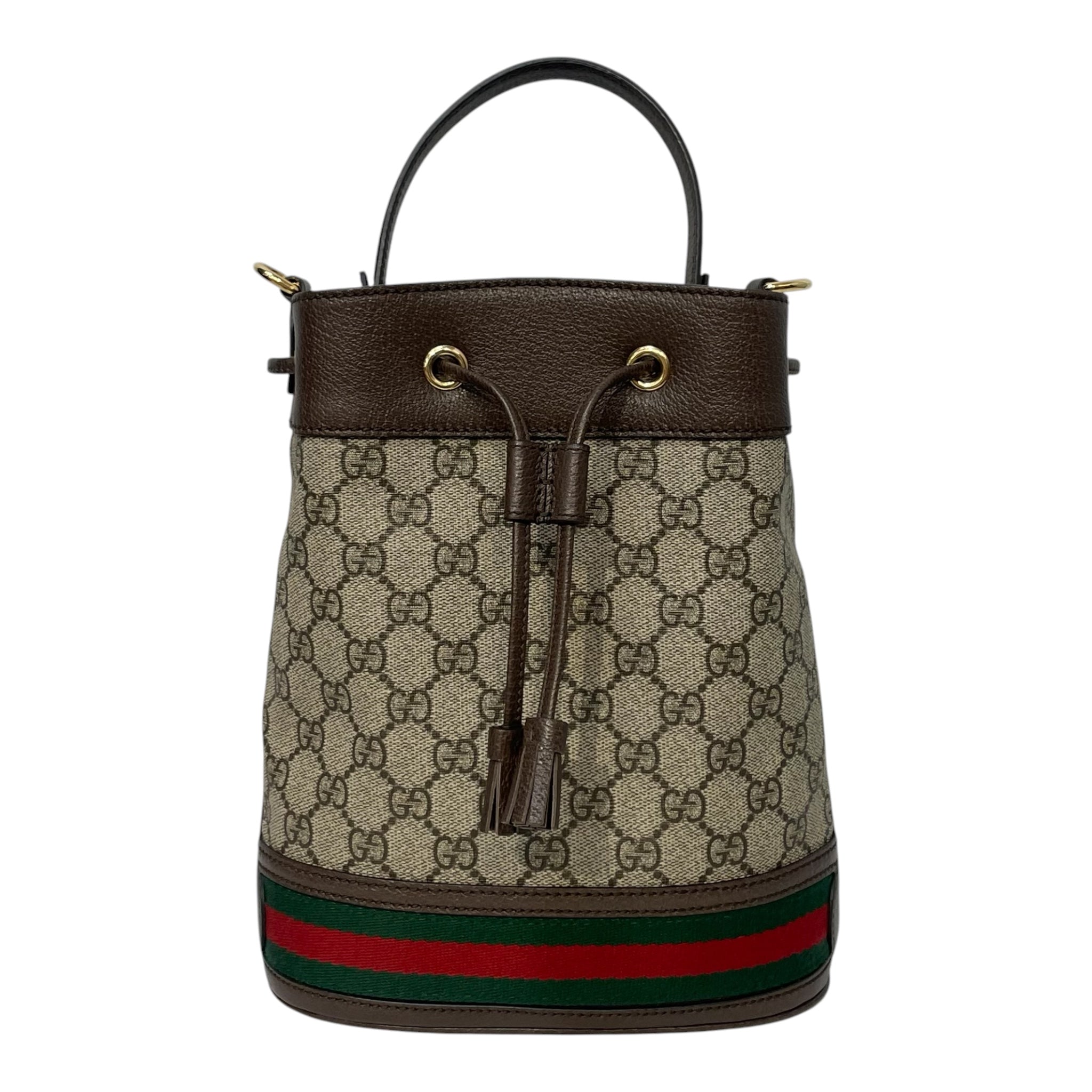 GUCCI/Hand Bag/Monogram/Leather/BRW/ophidia bucket supreme view 1