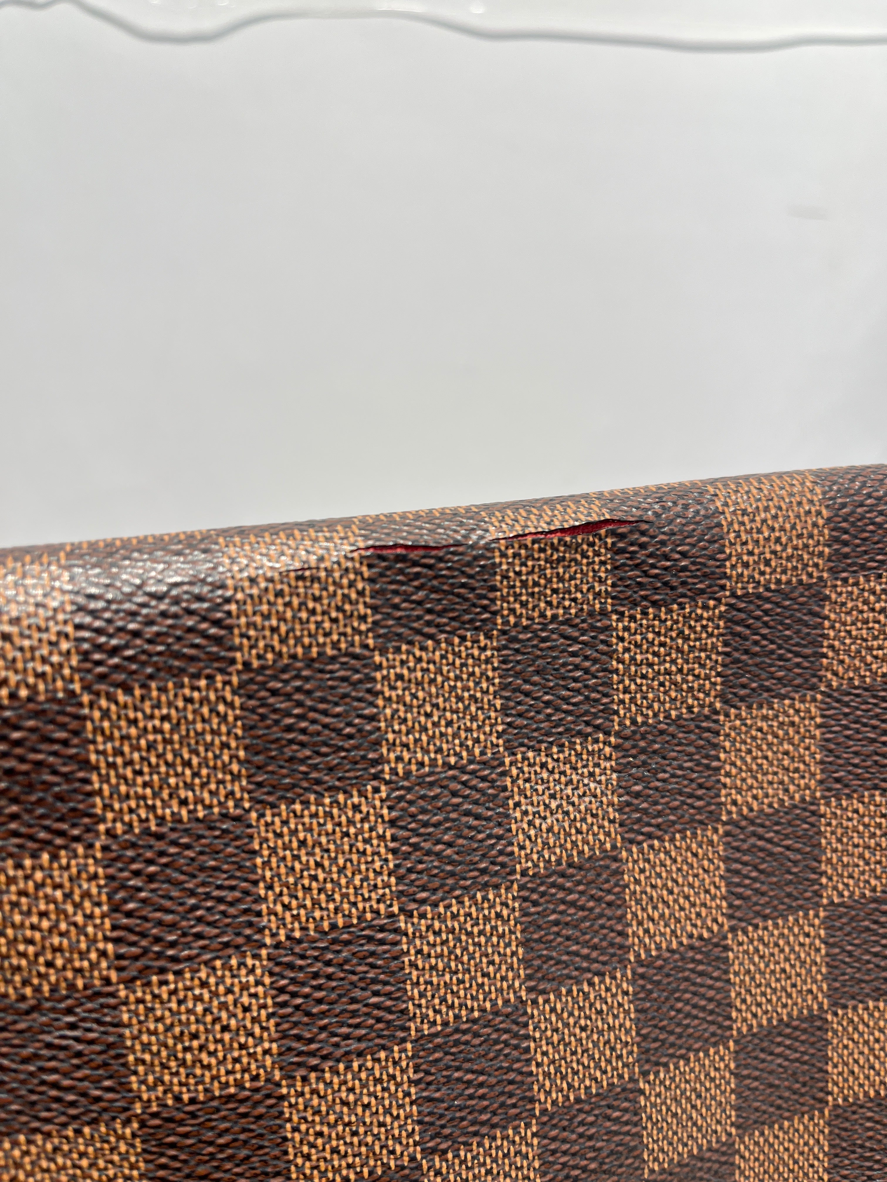 LOUIS VUITTON/Cross Body Bag/All Over Print/Leather/BRW/DAMIER EBENE FAVORITE MM view 9