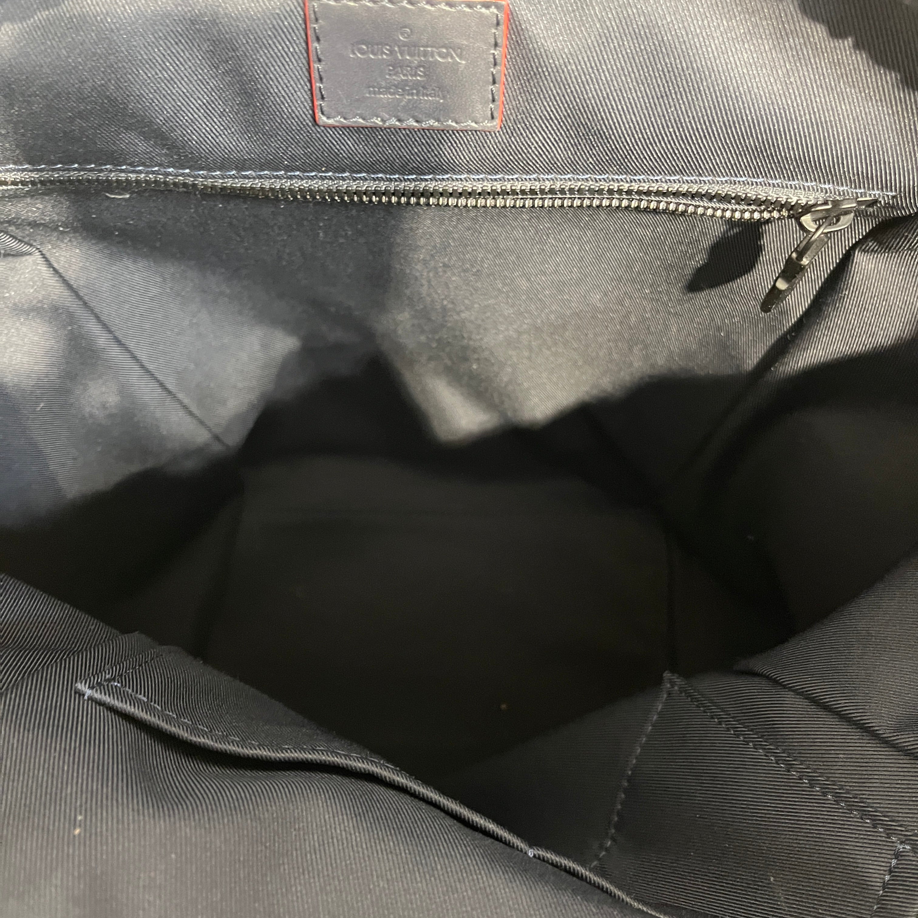 LOUIS VUITTON/Backpack/Monogram/Leather/NVY/Ink Discovery view 6