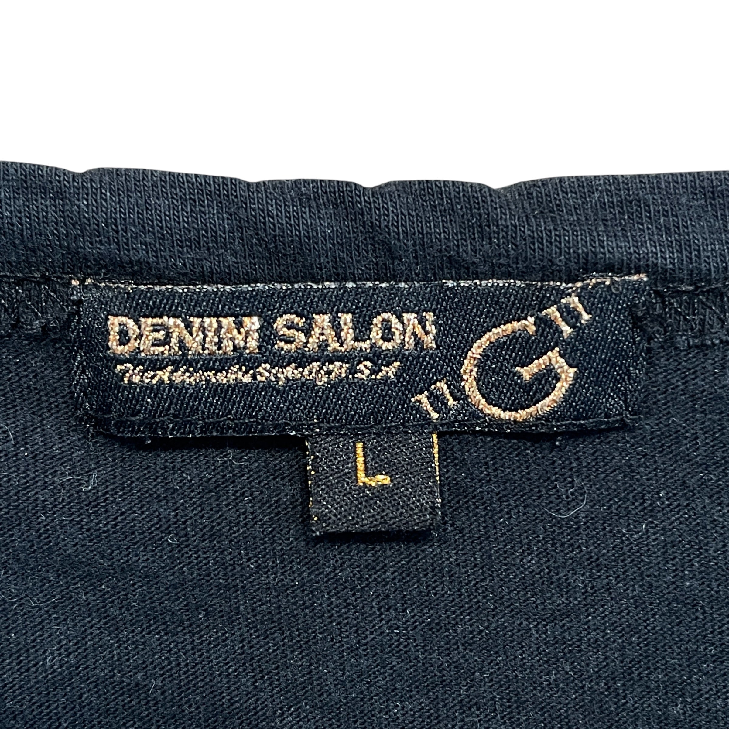 denim salon/T-Shirt/1/Cotton/BLK/Graphic/navajoi angel t shirt view 3
