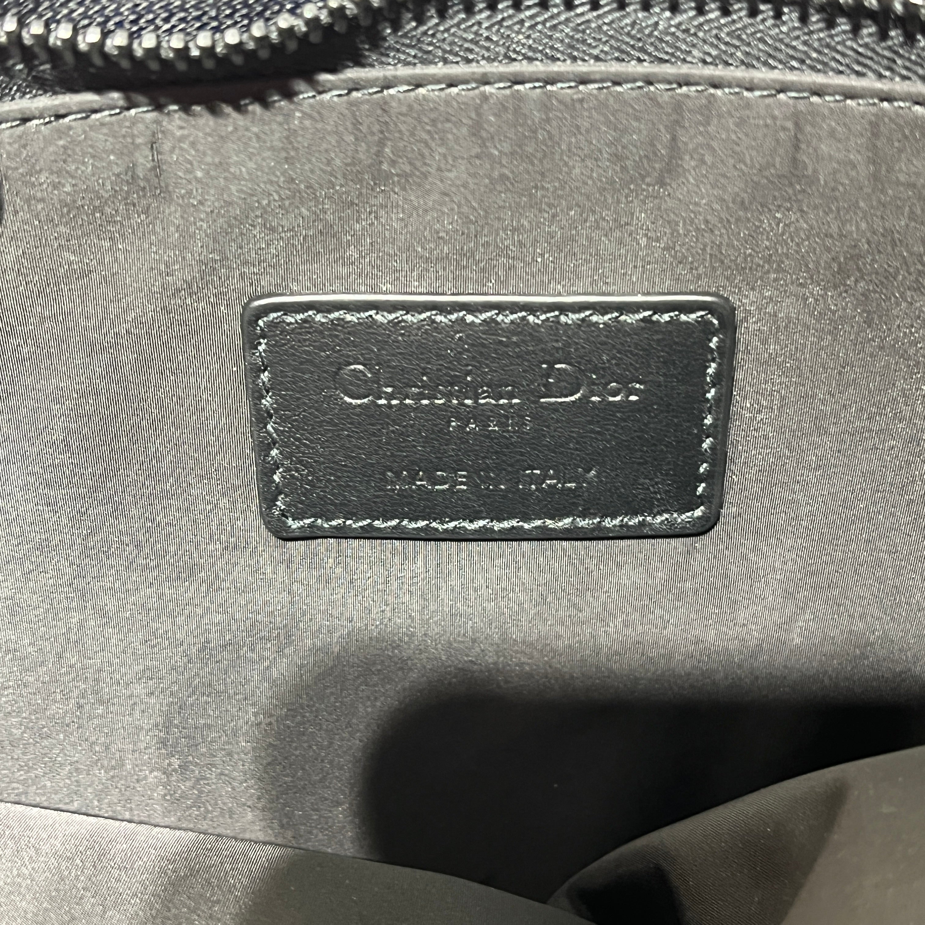 Christian Dior/Pouch/All Over Print/Cotton/NVY/Diordouble Camo Canvas view 3