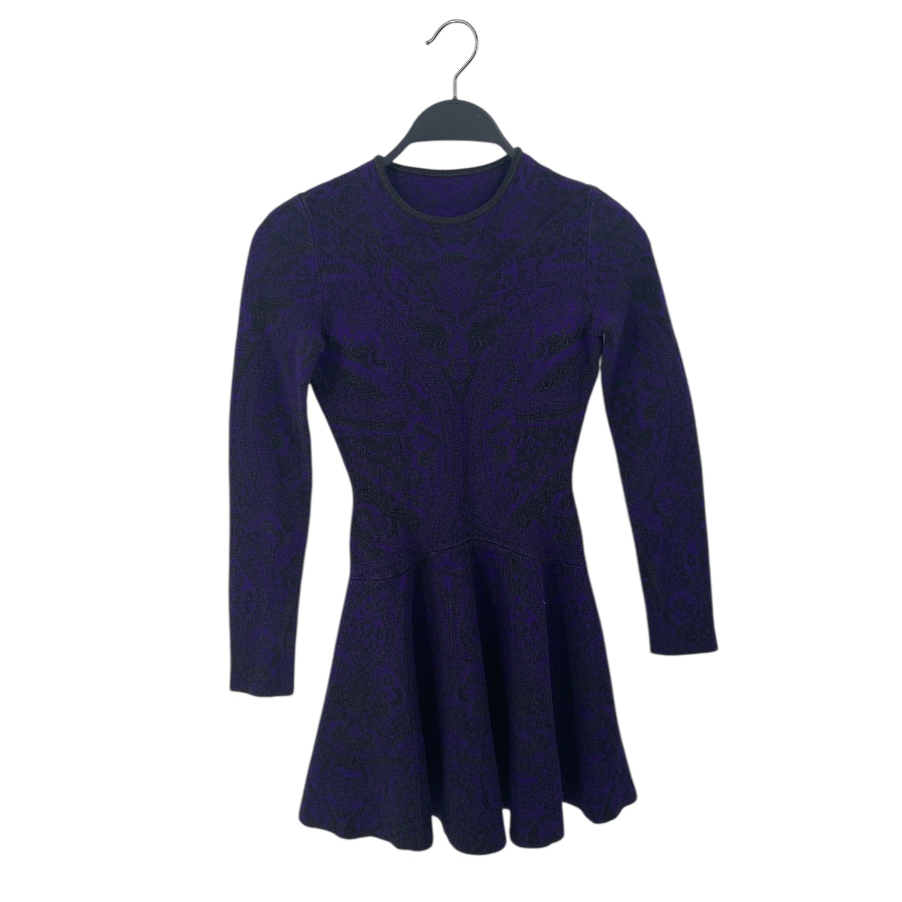 Alexander McQueen/LS Dress/XS/Paisley/Silk/PPL/WOOL/SILK SHORT W VICTORIAN view 1