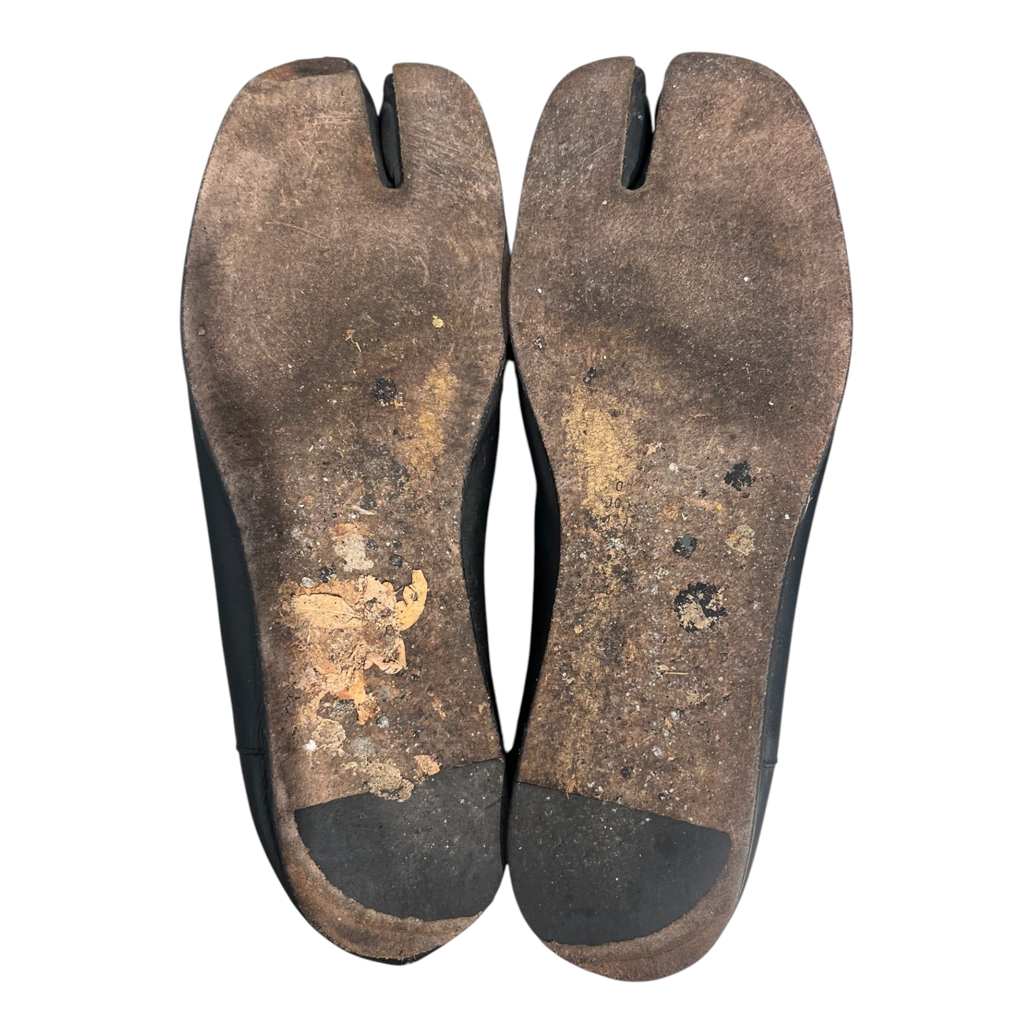 Maison Margiela/Dress Shoes/EU 44/Leather/BLK/BLACK TABI BABOUCHE view 6
