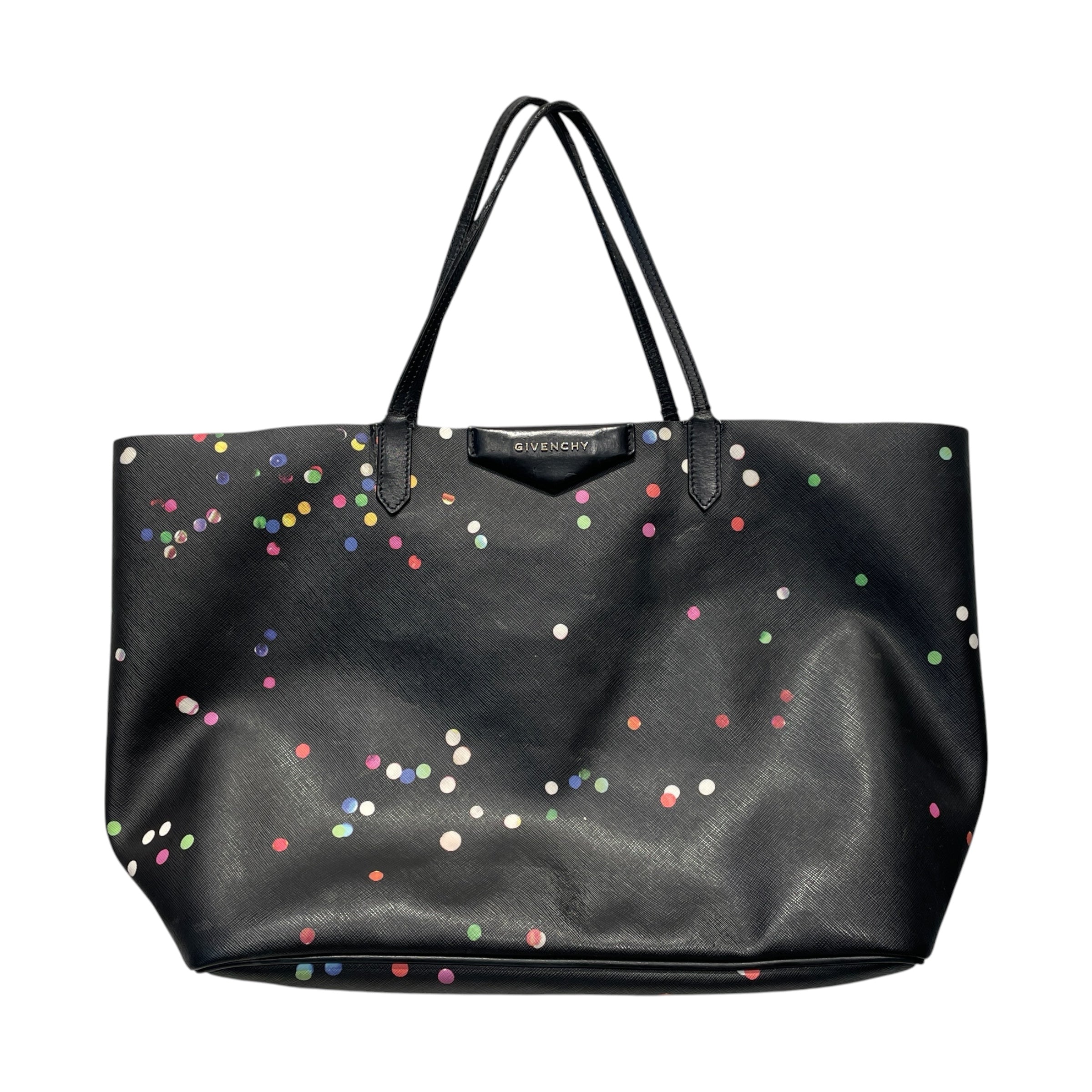 GIVENCHY/Tote Bag/Polka dot/Leather/BLK/ view 1