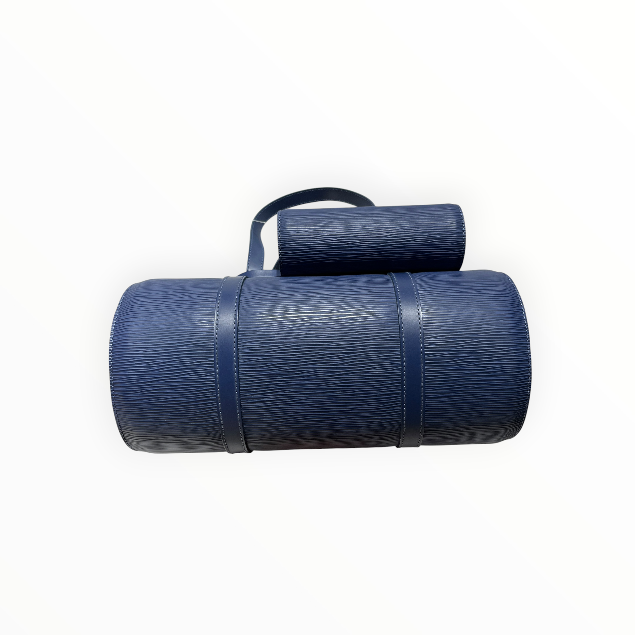 LOUIS VUITTON/Hand Bag/Leather/BLU/papillion epi mini pochette view 3