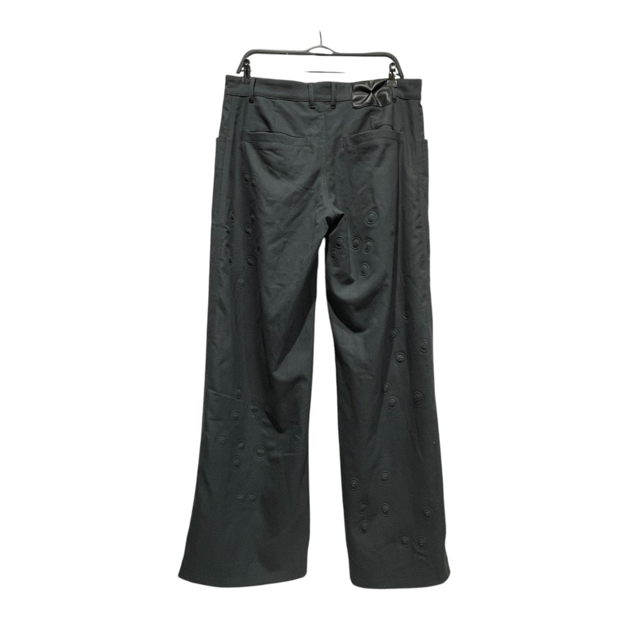 BAD SON/Straight Pants/XS/Cotton/IDG/PLEATED TROUSERS view 2