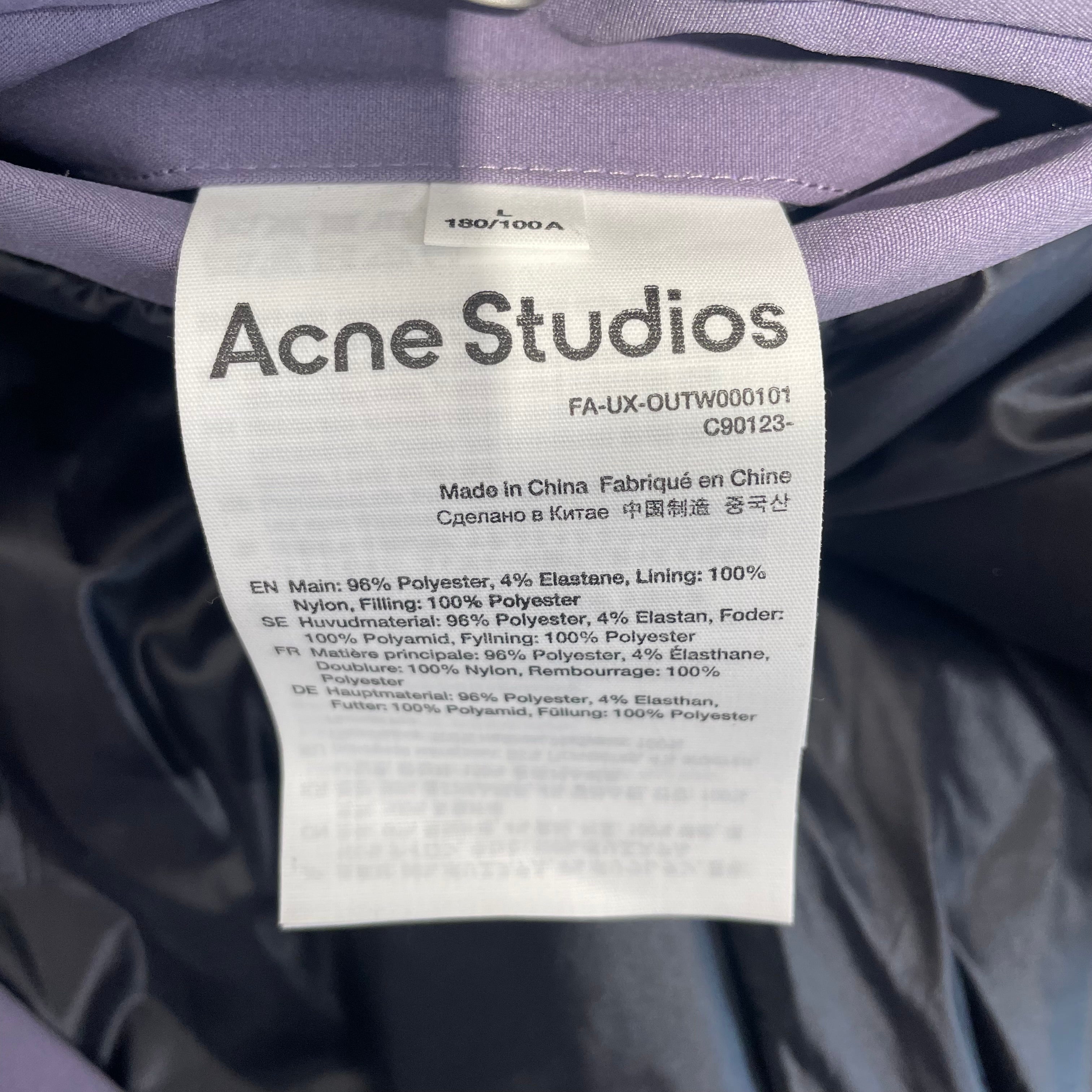 Acne Studios/Puffer Vest/L/Nylon/PPL/Heat Change Vest view 5