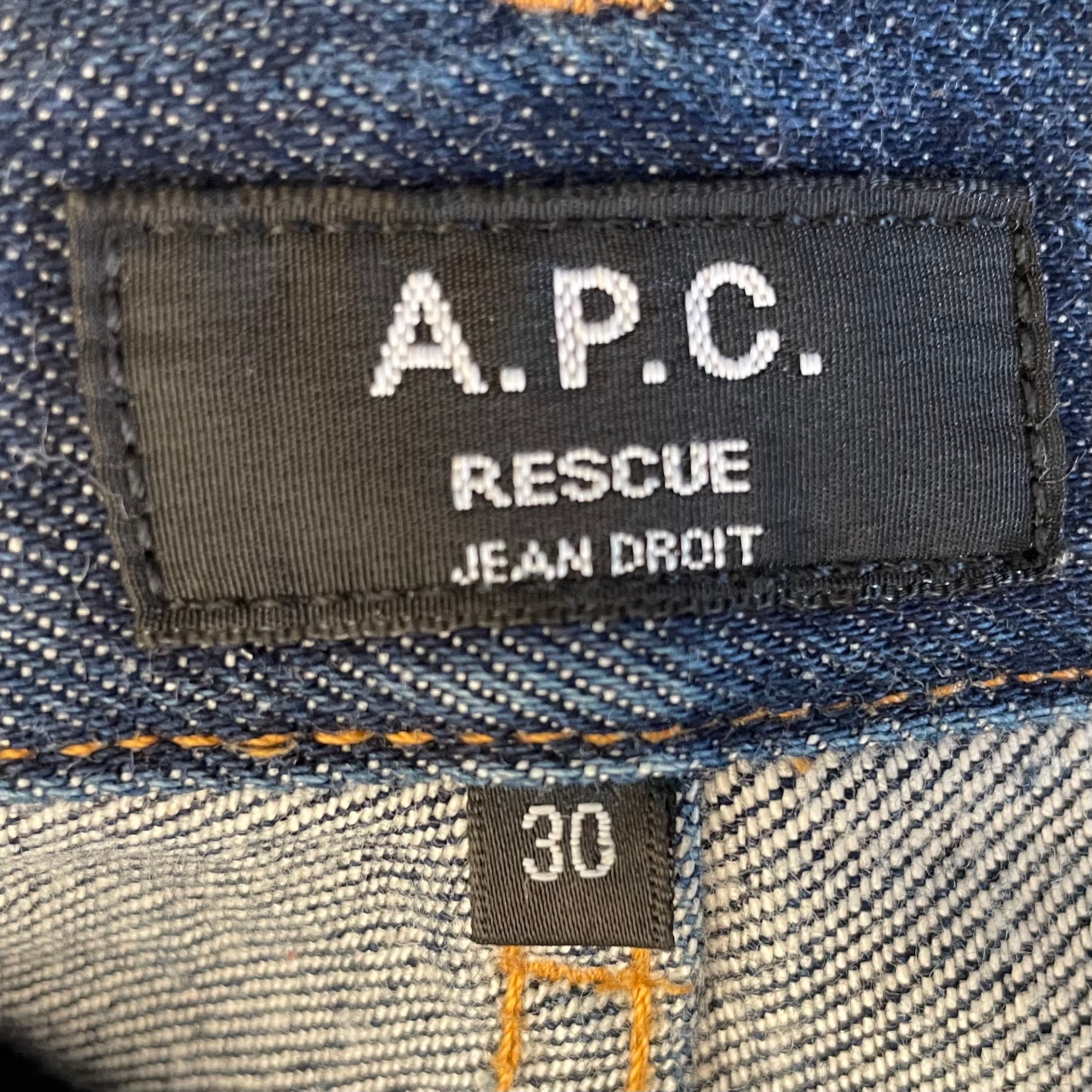 A.P.C./Pants/30/Denim/IDG/ view 3